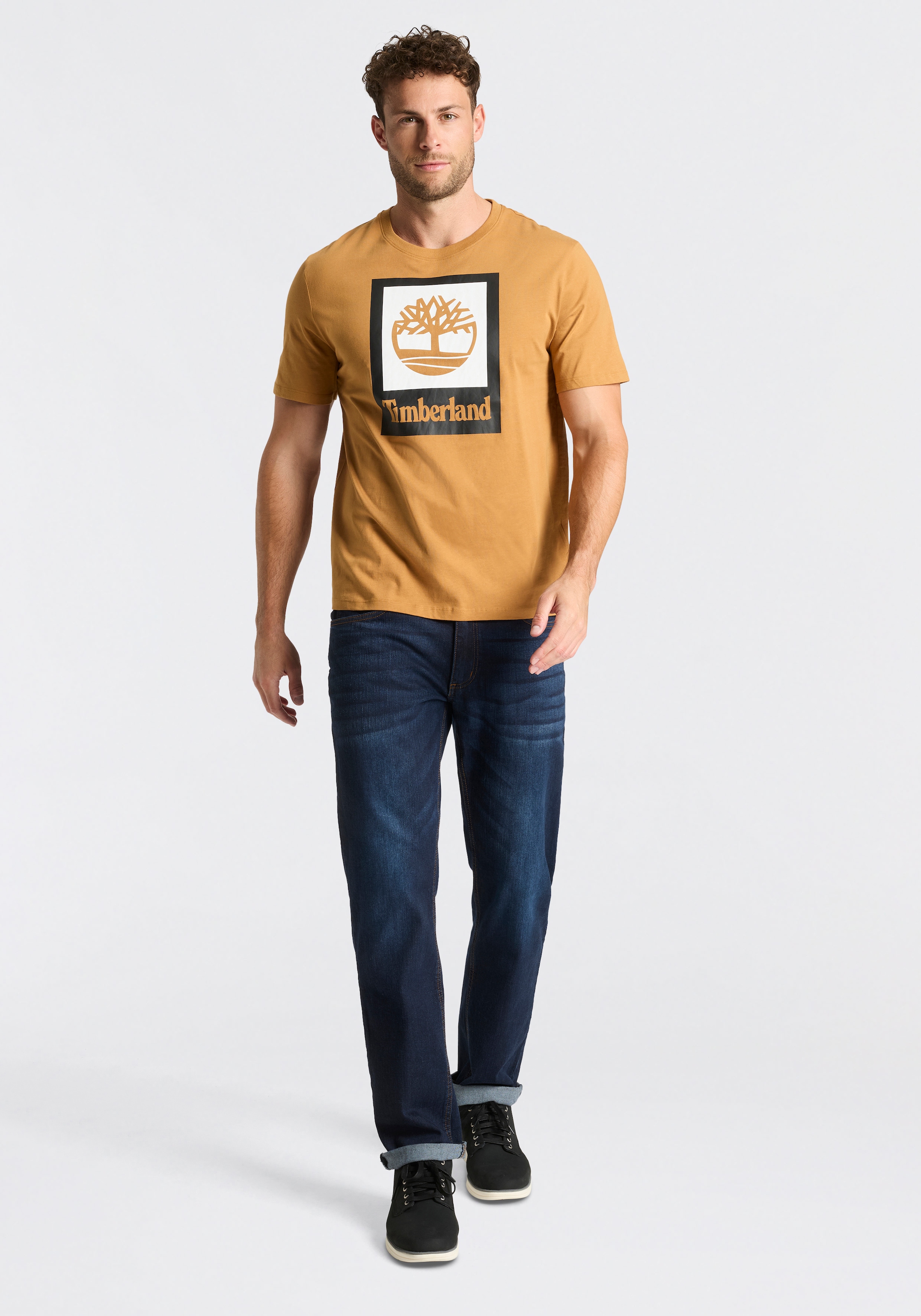 Timberland Sweatshirt »EXETER RIVER Loopback Crew Neck Swe«, Langarm-Ausführung, aus Baumwolle, bequemer Schnitt
