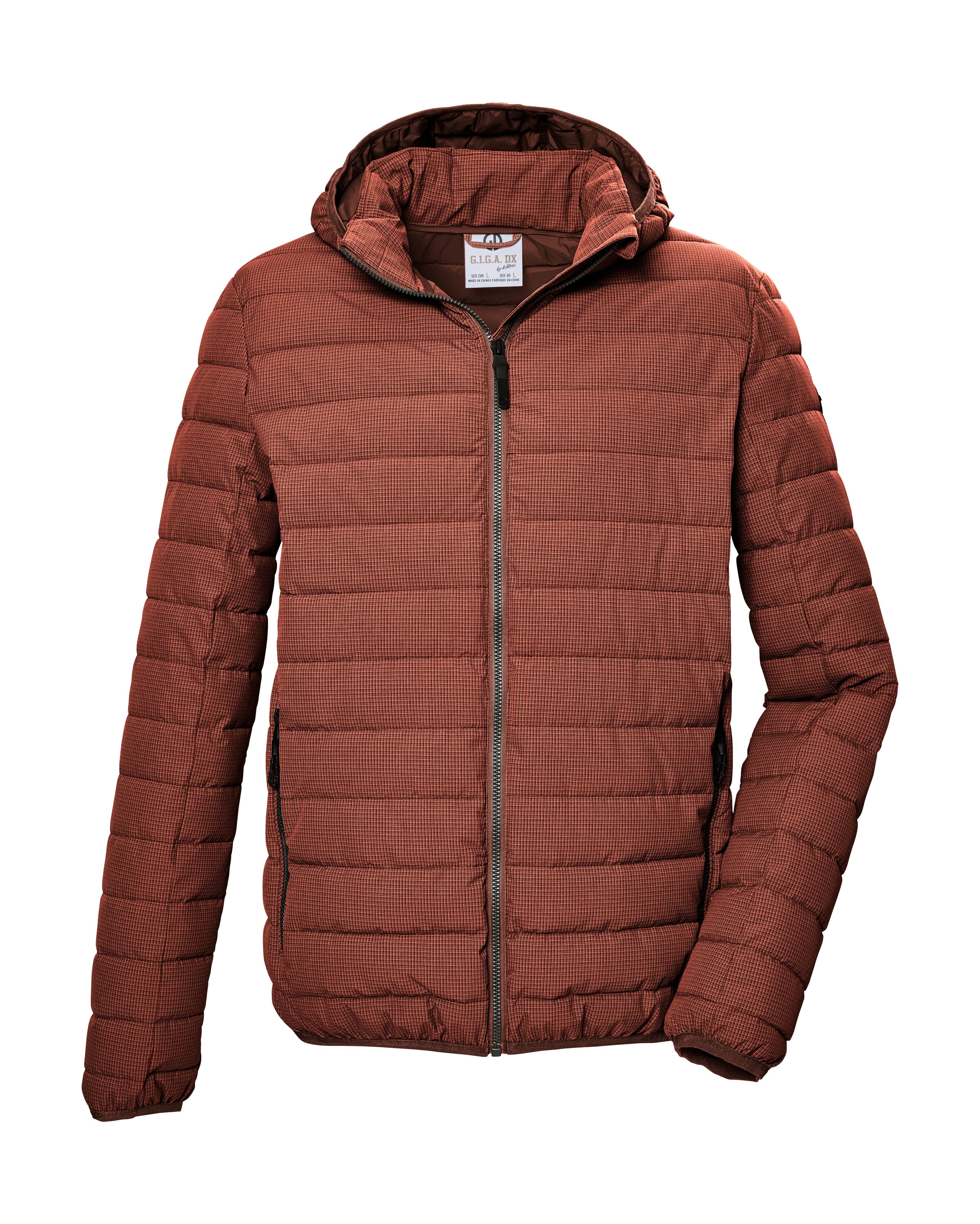 G.I.G.A. DX by killtec Steppjacke »GS 84 MN QLTD JCKT«, Herren Steppjacke m. abnehm. Kapuze, wasserabweisend, winddicht