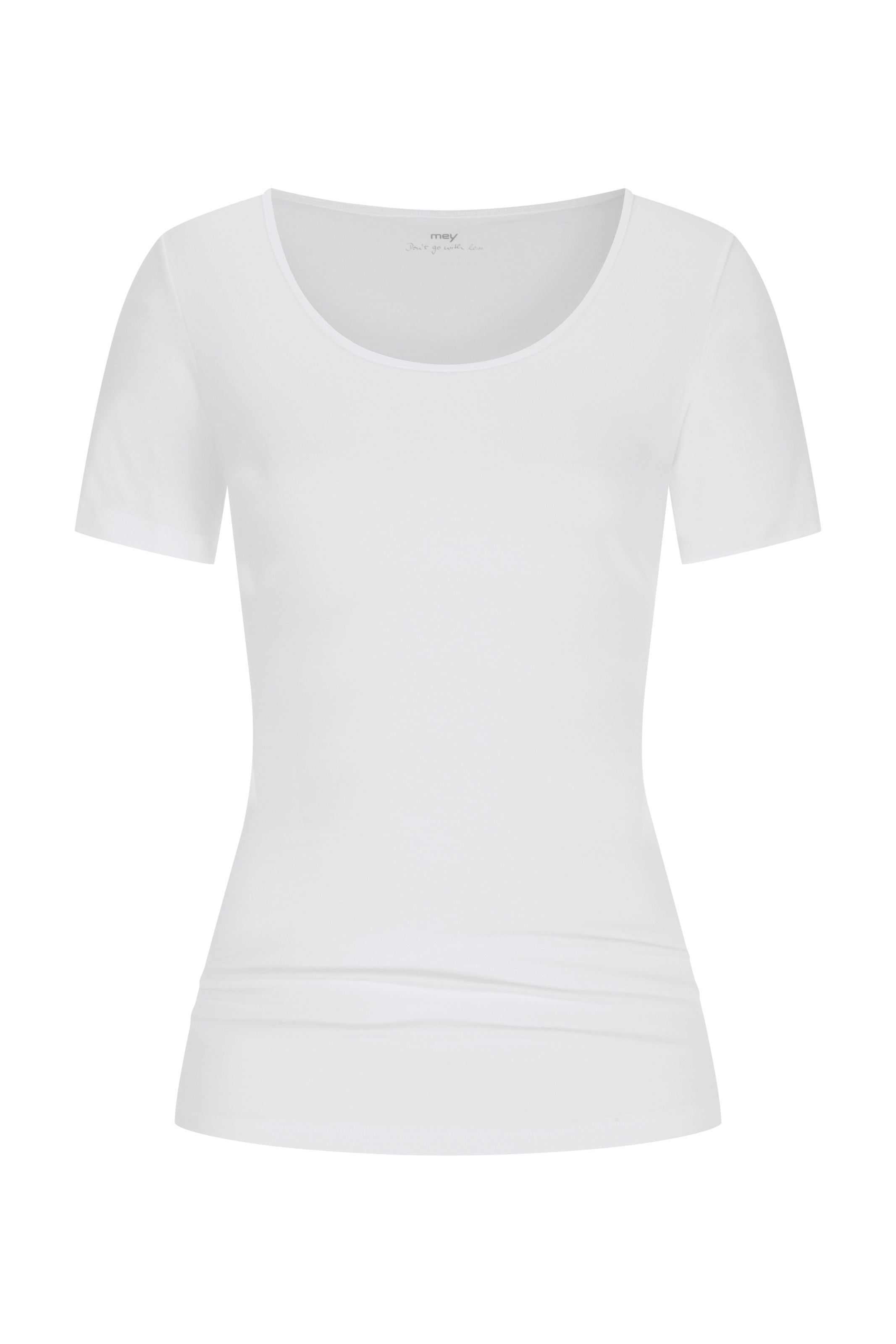 Mey Kurzarmshirt »Cotton Pure« Rundhalsausschnitt, Halbarm, Legere Passform