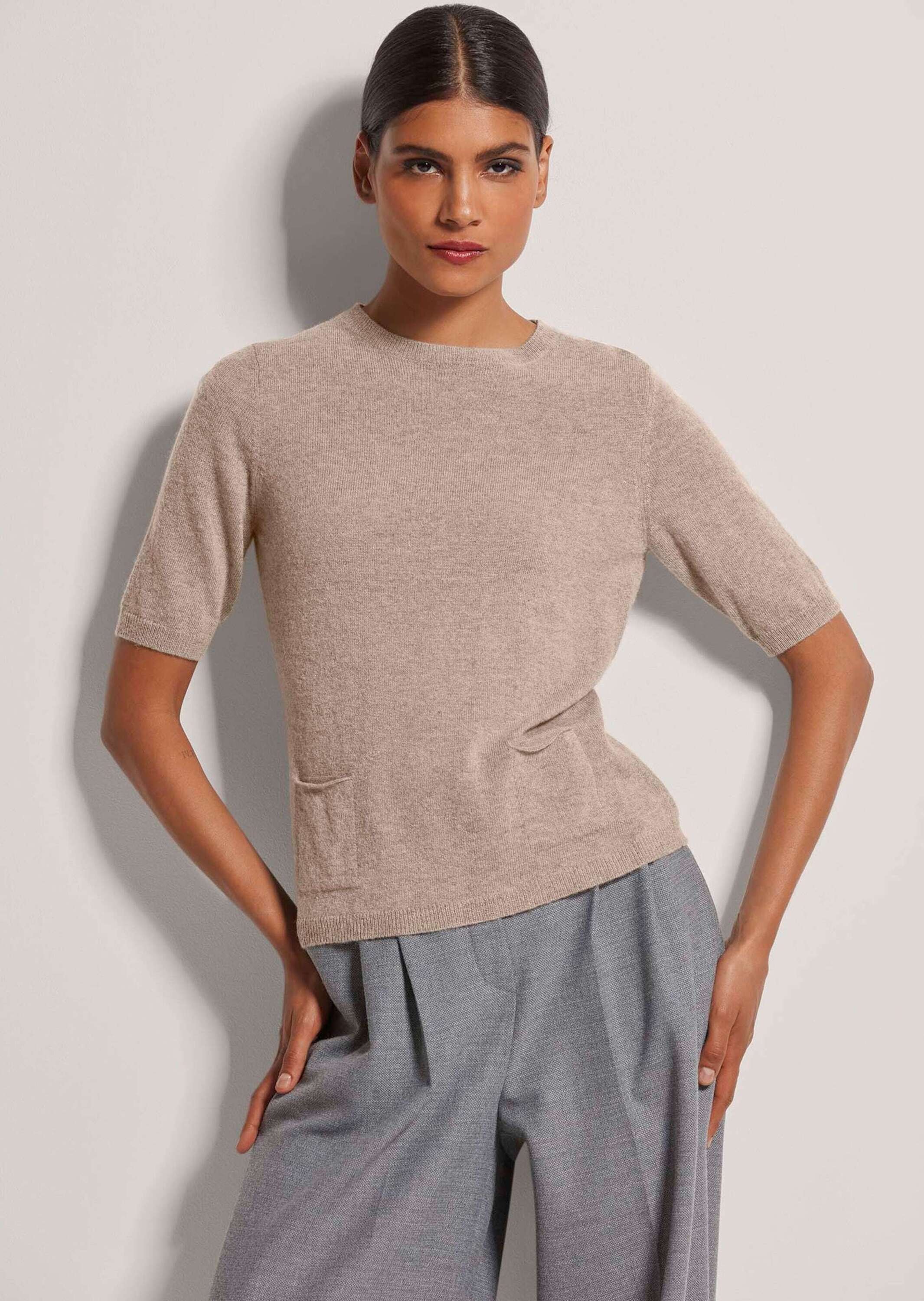 MADELEINE Longpullover »Kaschmirpullover Feinstrickpullover mit Kaschmiranteil«