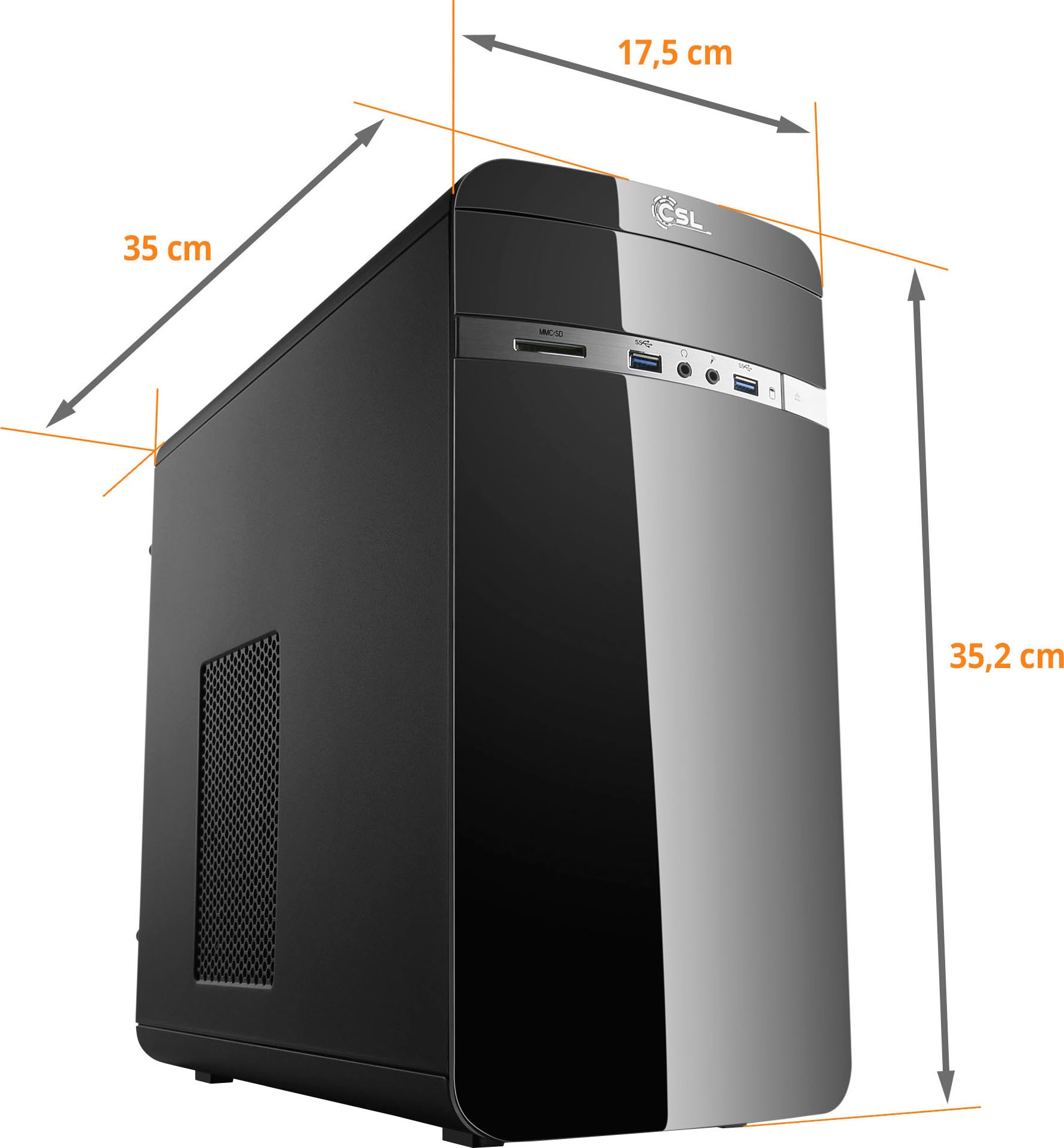 CSL Gaming-PC-Komplettsystem »Sprint V28517«