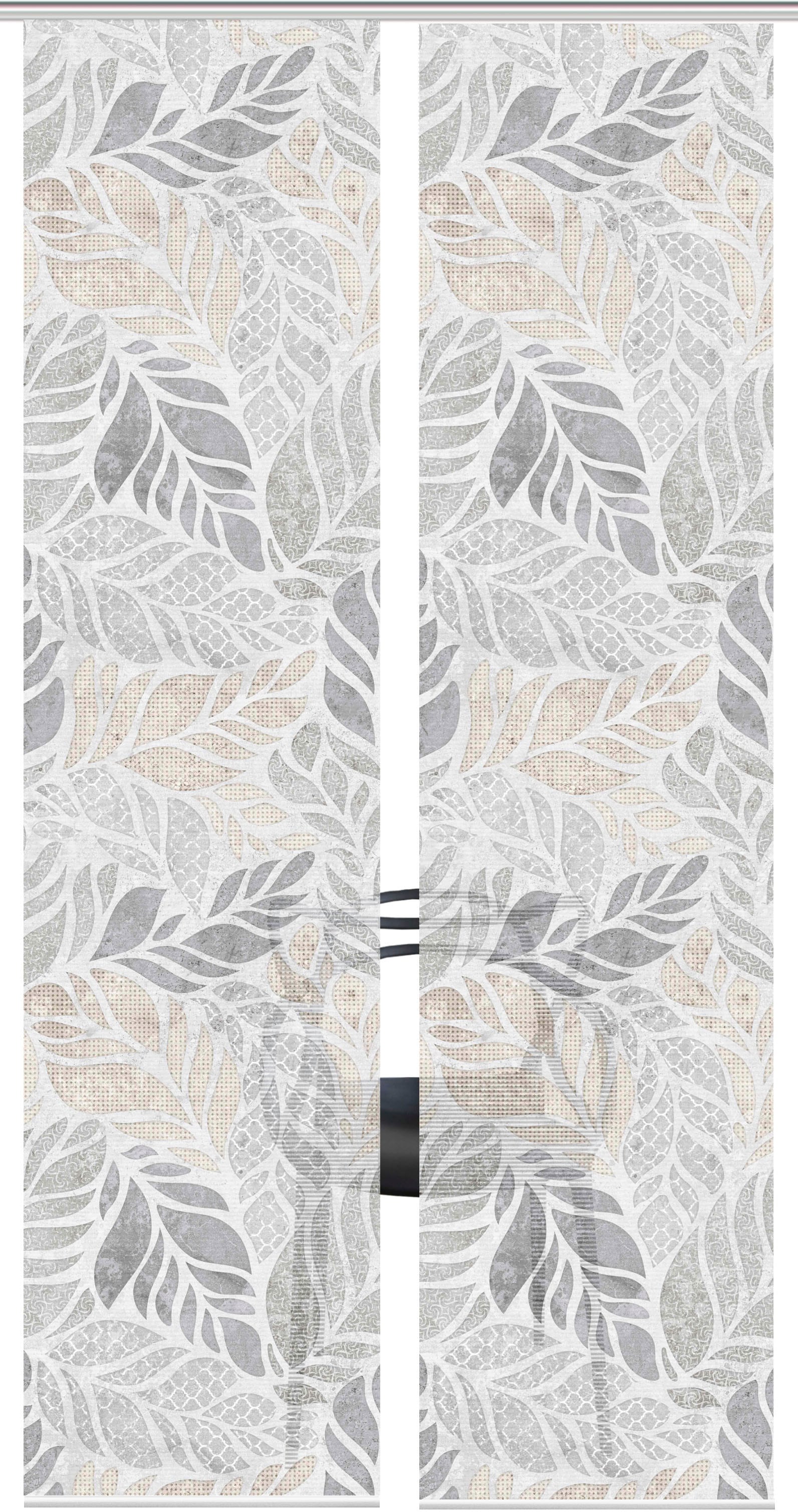 Vision S Schiebegardine »LISIO 2er SET« Paneelwagen 2 Stk. tlg. Schiebevorhang Digidruck 2er Set LISIO