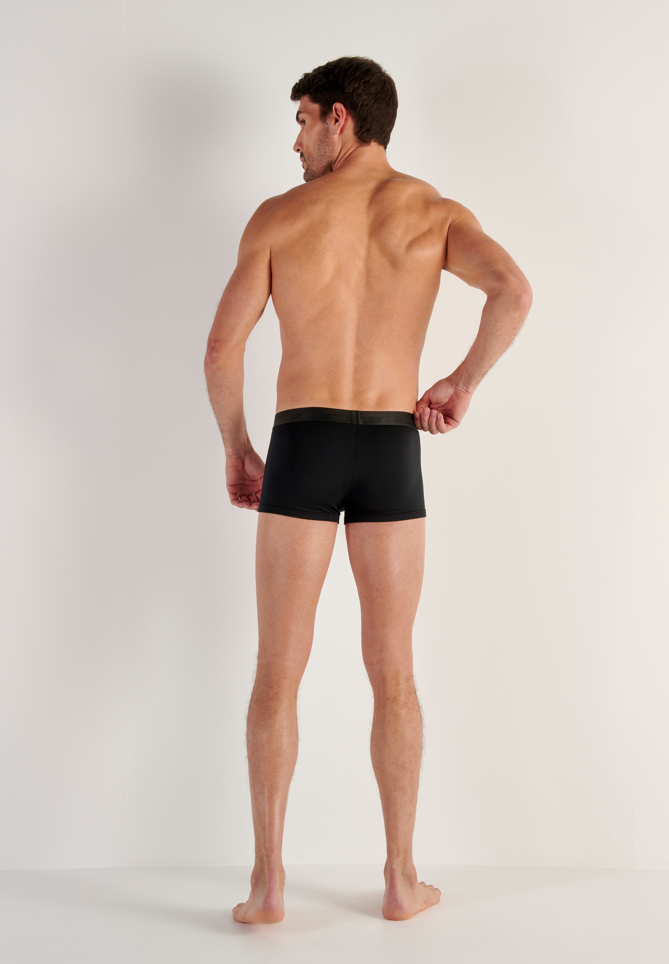 Hom Boxershorts »HO1« bequem, weich, eng, elastisch, basic, breiter Bund, Baumwollmix