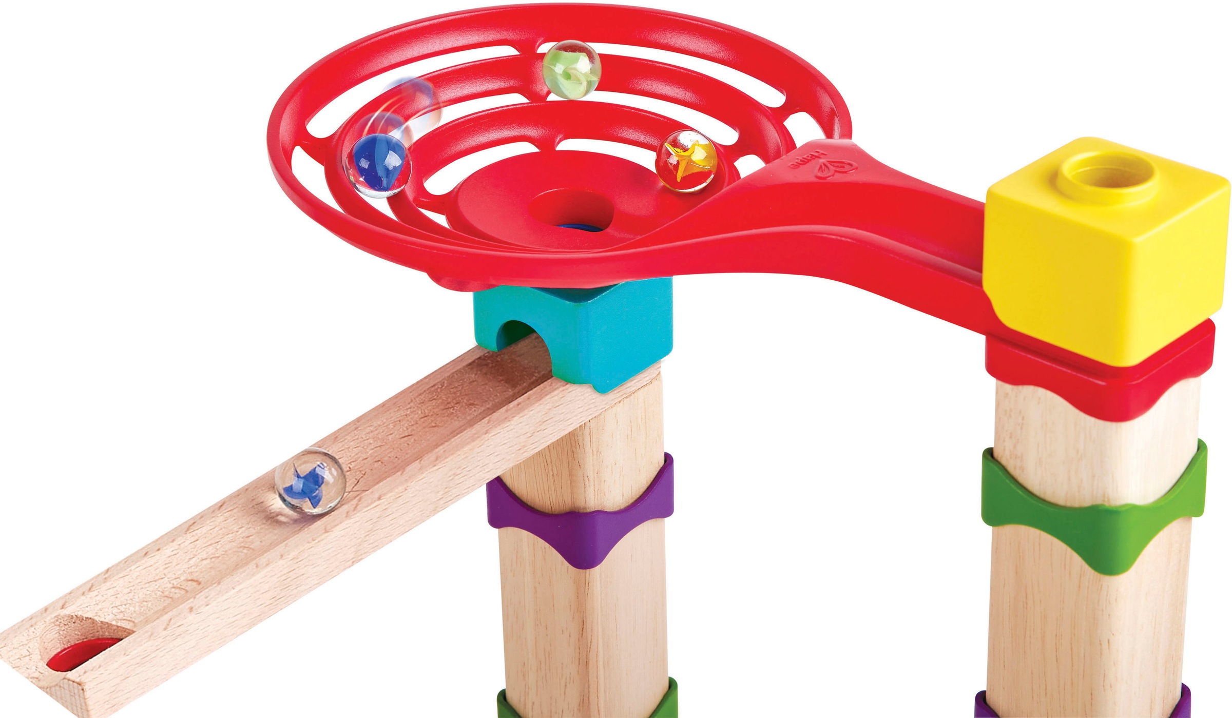 Hape Kugelbahn »Rasante Murmelbahn mit Domino«