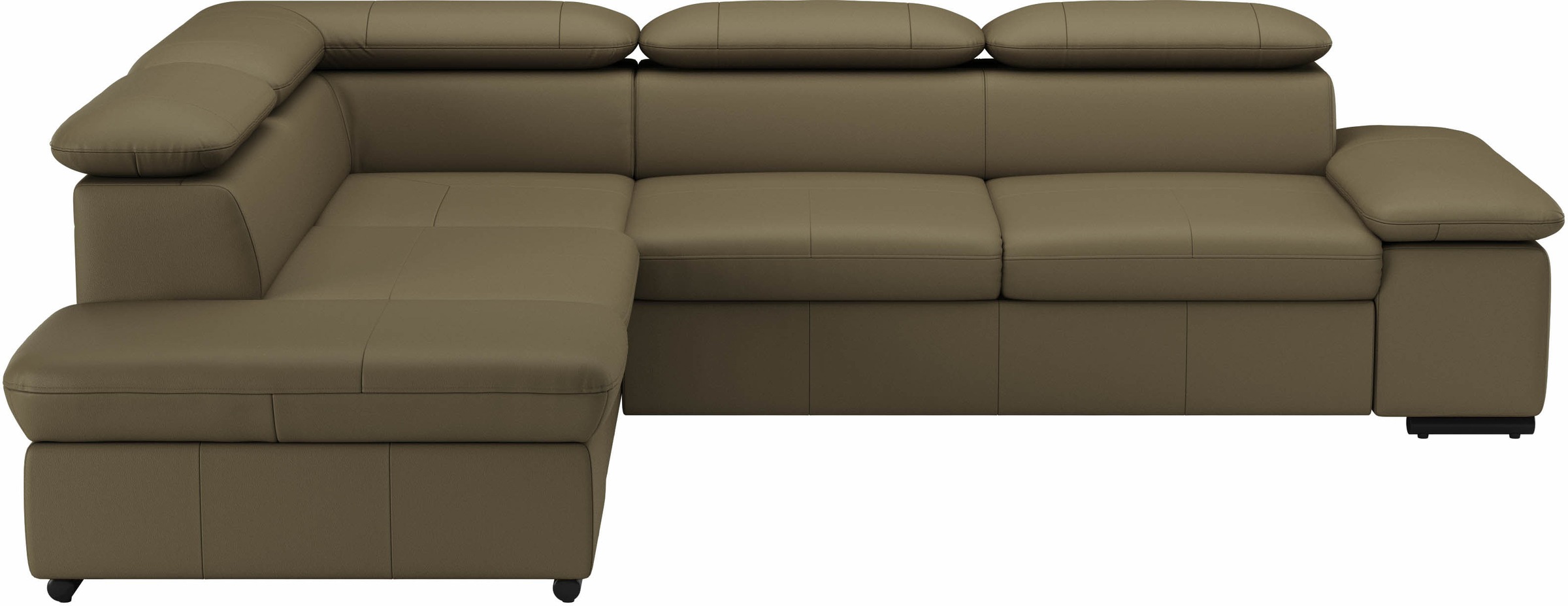 sit&more Ecksofa »Alcudia L-Form«, wahlweise mit Bettfunktion