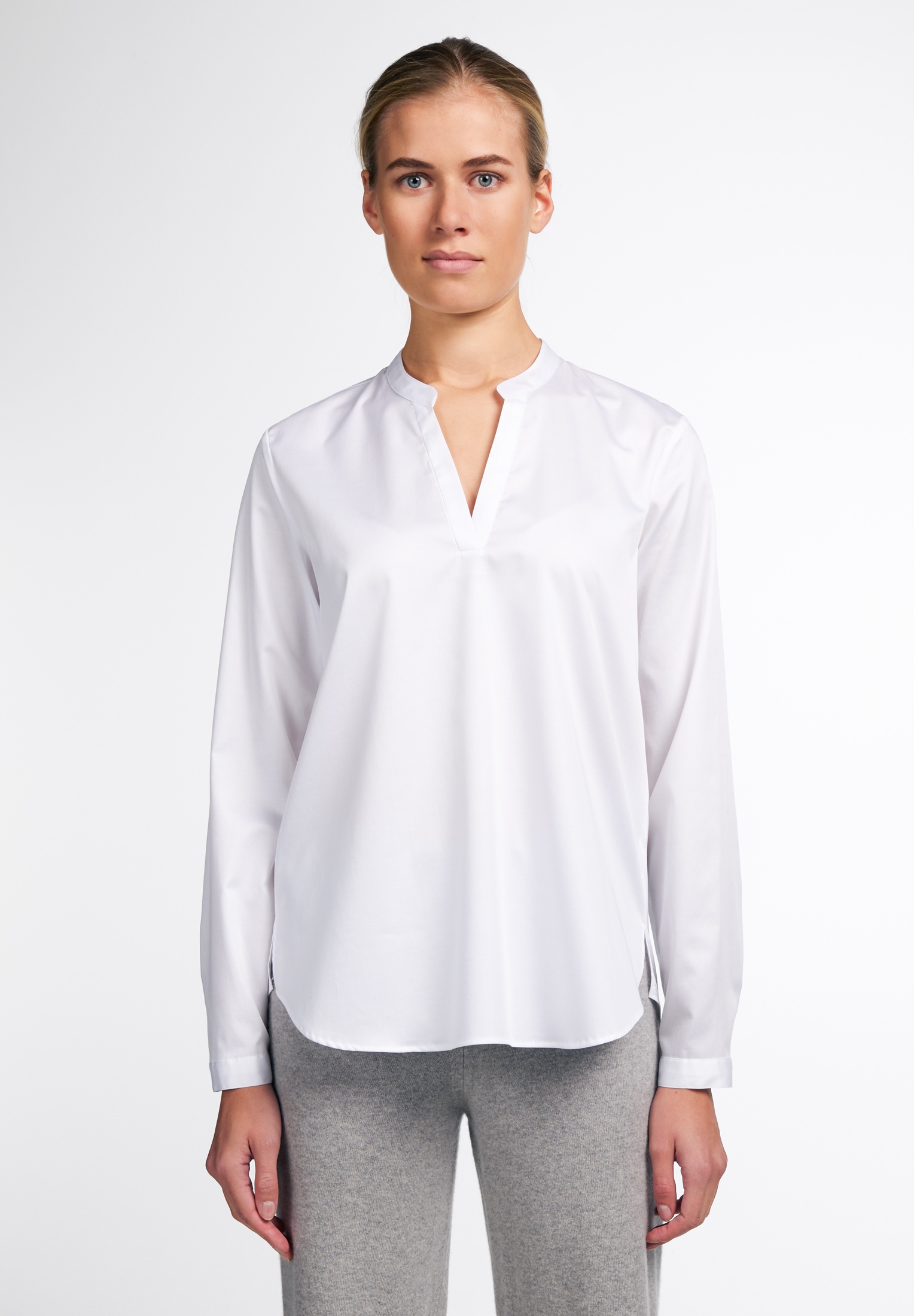 Eterna Longbluse »LOOSE FIT«, EASY IRON (bügelleicht)
