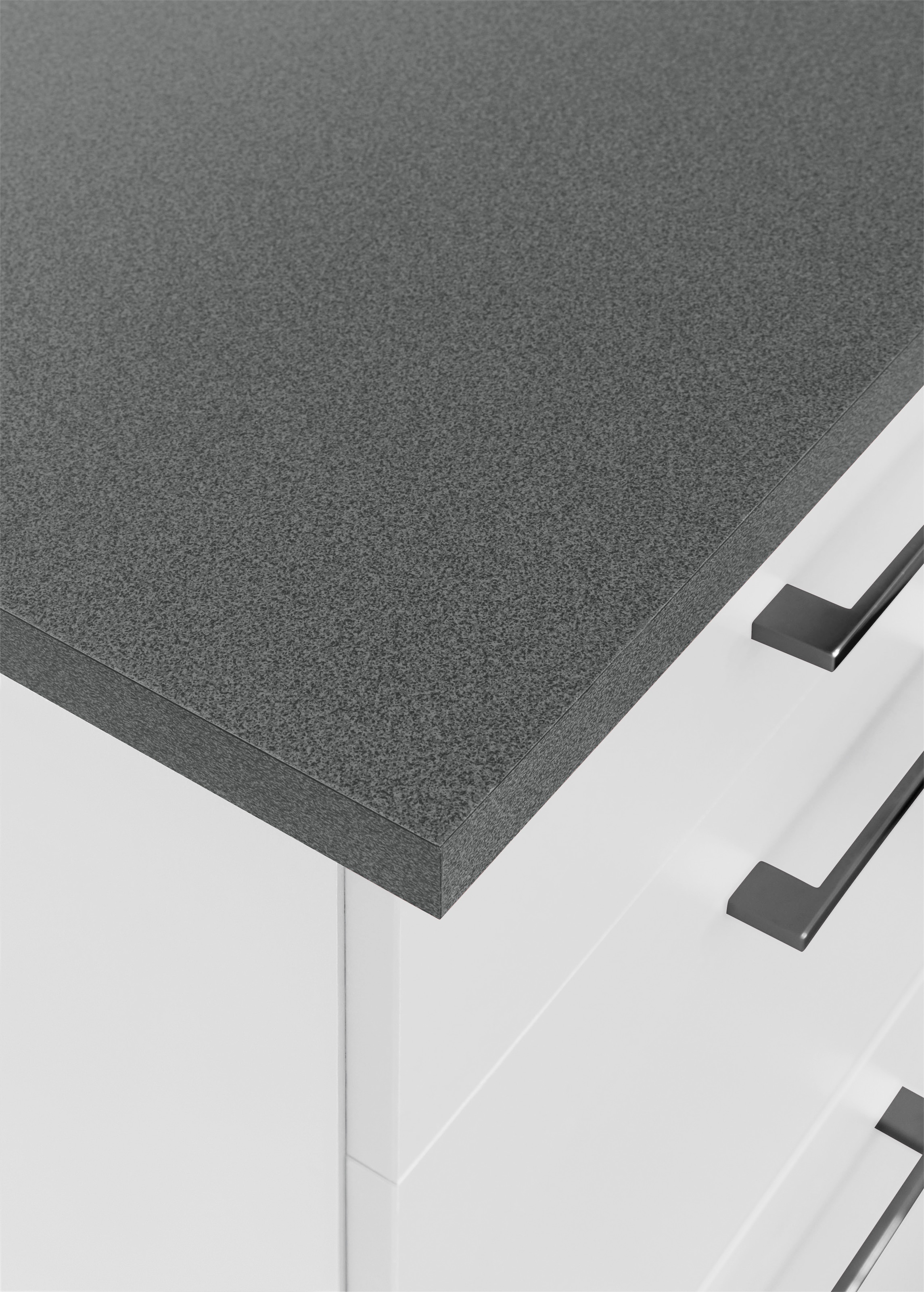 KOCHSTATION Küchenzeile »KS-Paris – Küchen mit einzigartigen Fotomotiven auf den Fronten« ohne E-Geräte, Stellbreite 220/220 cm