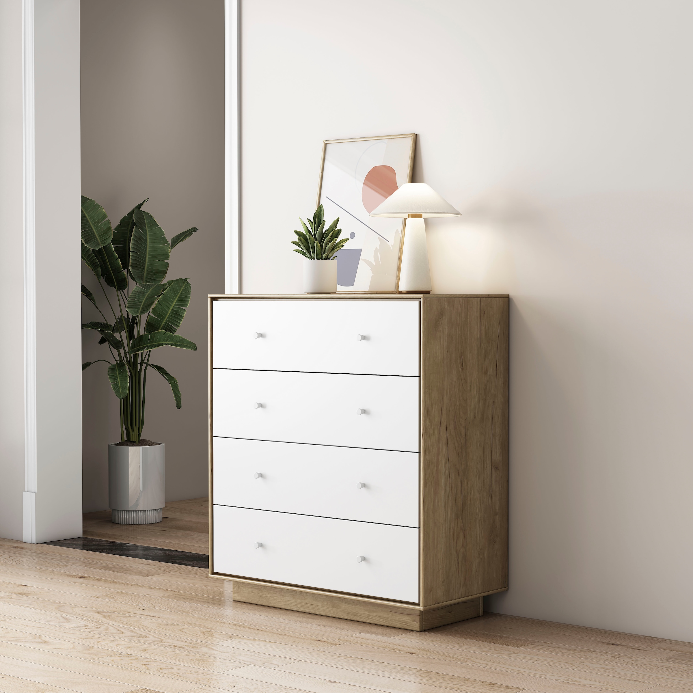 OTTO home Kommode »Blaire« kratzfeste Melaminoberfläche, ABS-Kanten und FSC-zertifiziertem Holz