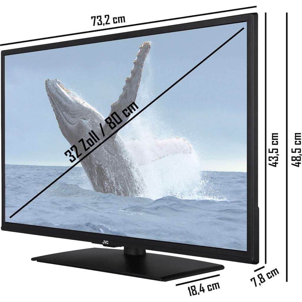 JVC LED-Fernseher »LT-32VAF3055«, 80 cm/32 Zoll, Full HD