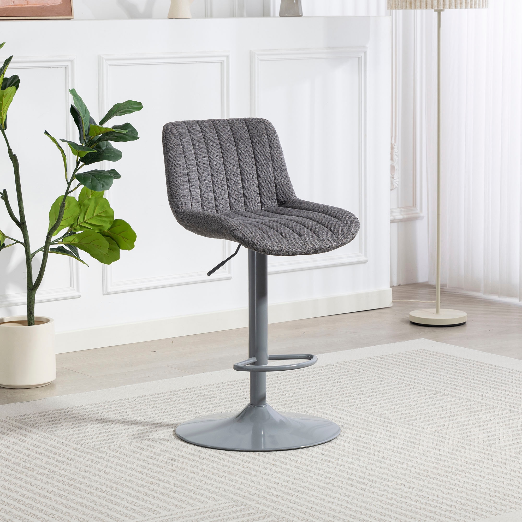 Duo Collection Barhocker »Kelly« 1 Stk. tlg. inkl. Rückenlehne und Fußstütze, höhenverstellbar, 360° drehbar