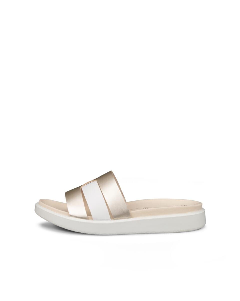 Ecco Pantolette »ECCO FLOWT W«, Sommerschuh, Hausschuh, Freizeitschuh, Keilabsatz, zum Schlupfen