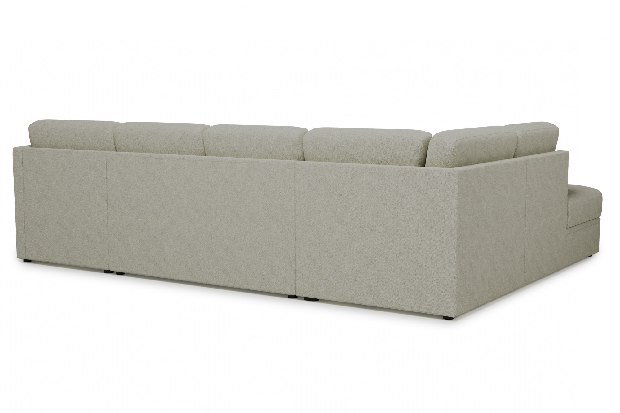 Home affaire Wohnlandschaft »Lavars Schlafsofa« mit Bettfunktion und Stauraum, in zwei verschiedenen Bezugsqualitäten