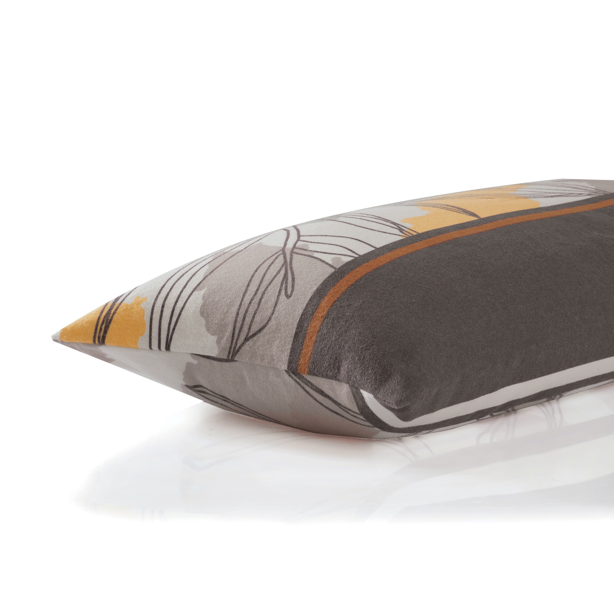 Florella Bettwäsche »»Lanina grau « Flausch-Flanell,  100% Baumwolle«