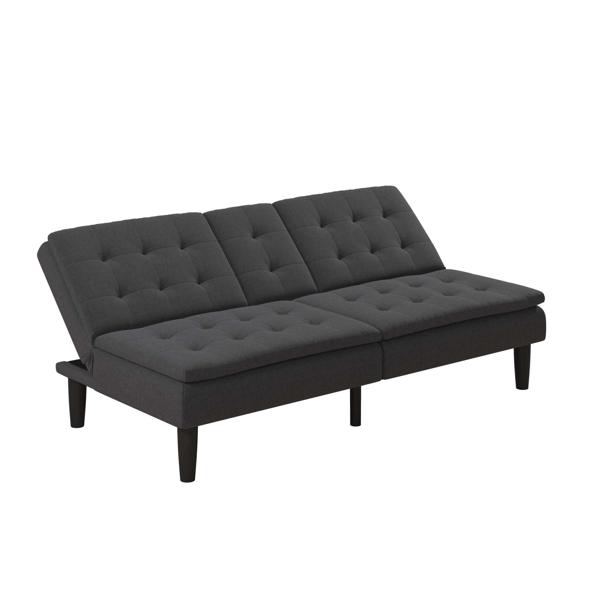 Dorel Home Schlafsofa »MAINE, Kinosofa mit Relax- und Bettfunktion, 2 Getränkehalter,«, Liegefläche 190 x 110 cm, Webstoff und Kunstleder