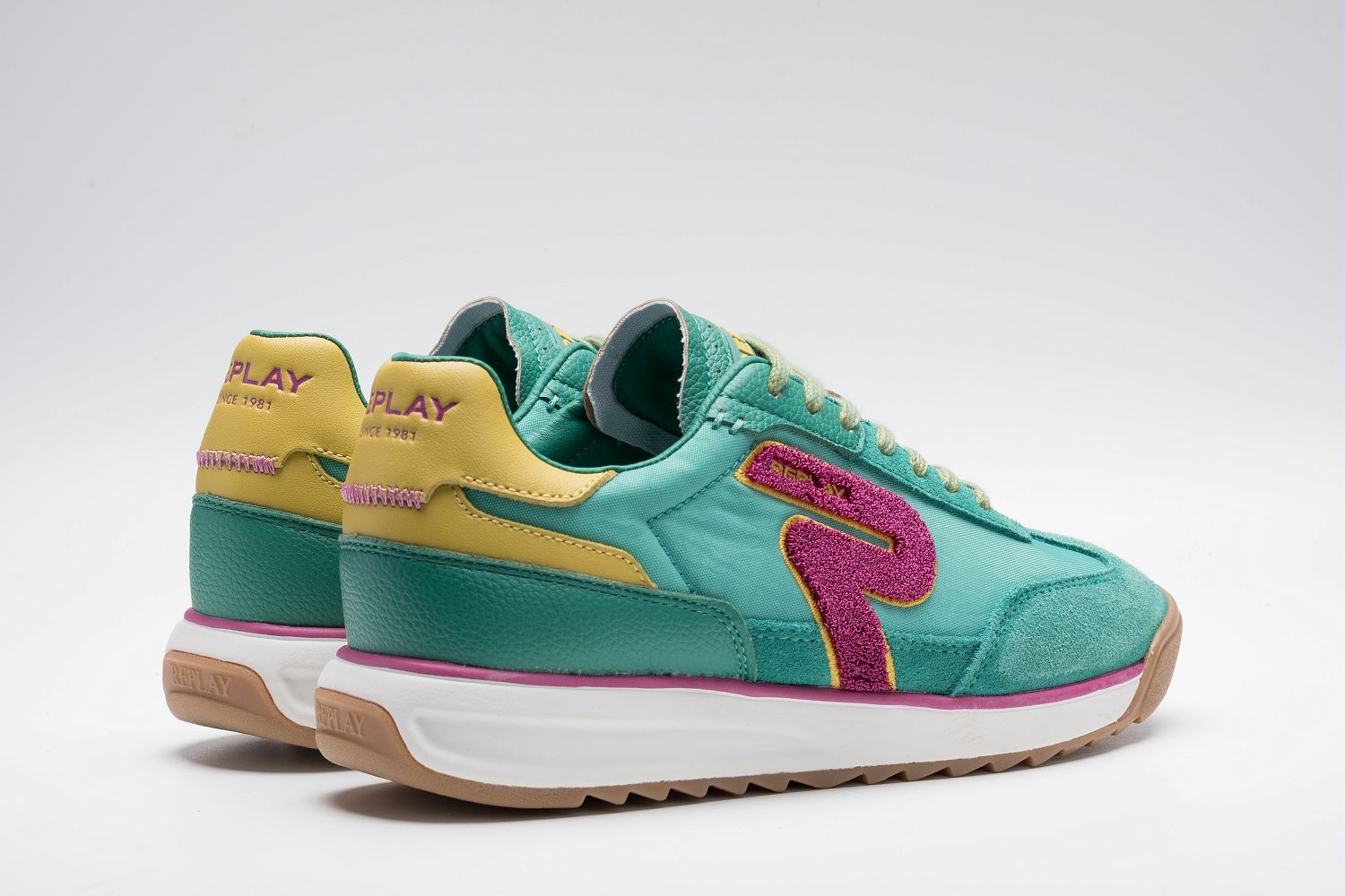 Replay Keilsneaker  Trend-Sneaker, Halbschuh, Schnürschuh mit Profilsohle