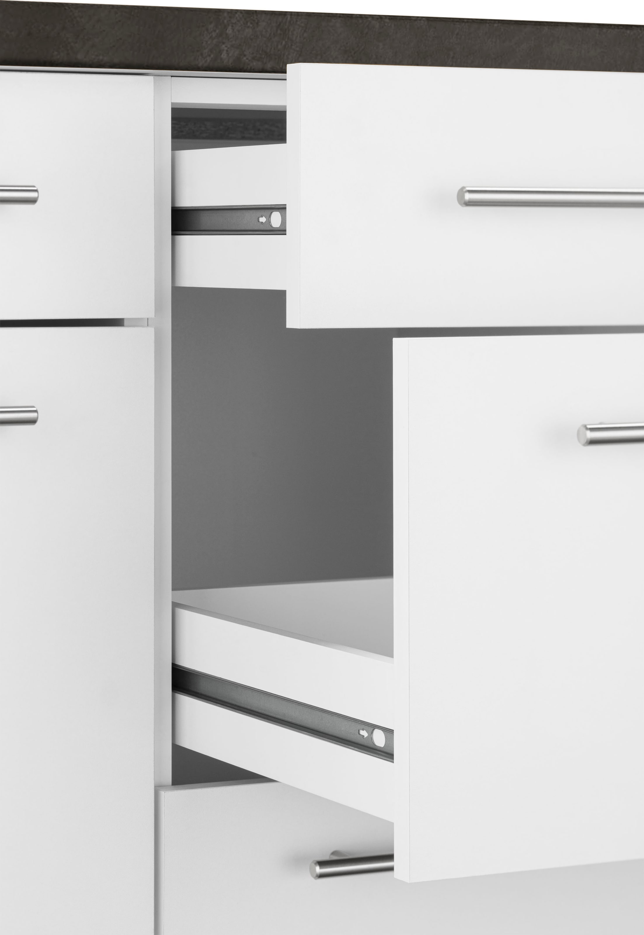wiho Küchen Winkelküche E-Geräte, Stellbreite bequem bestellen ohne cm »Unna«, 220 x 170