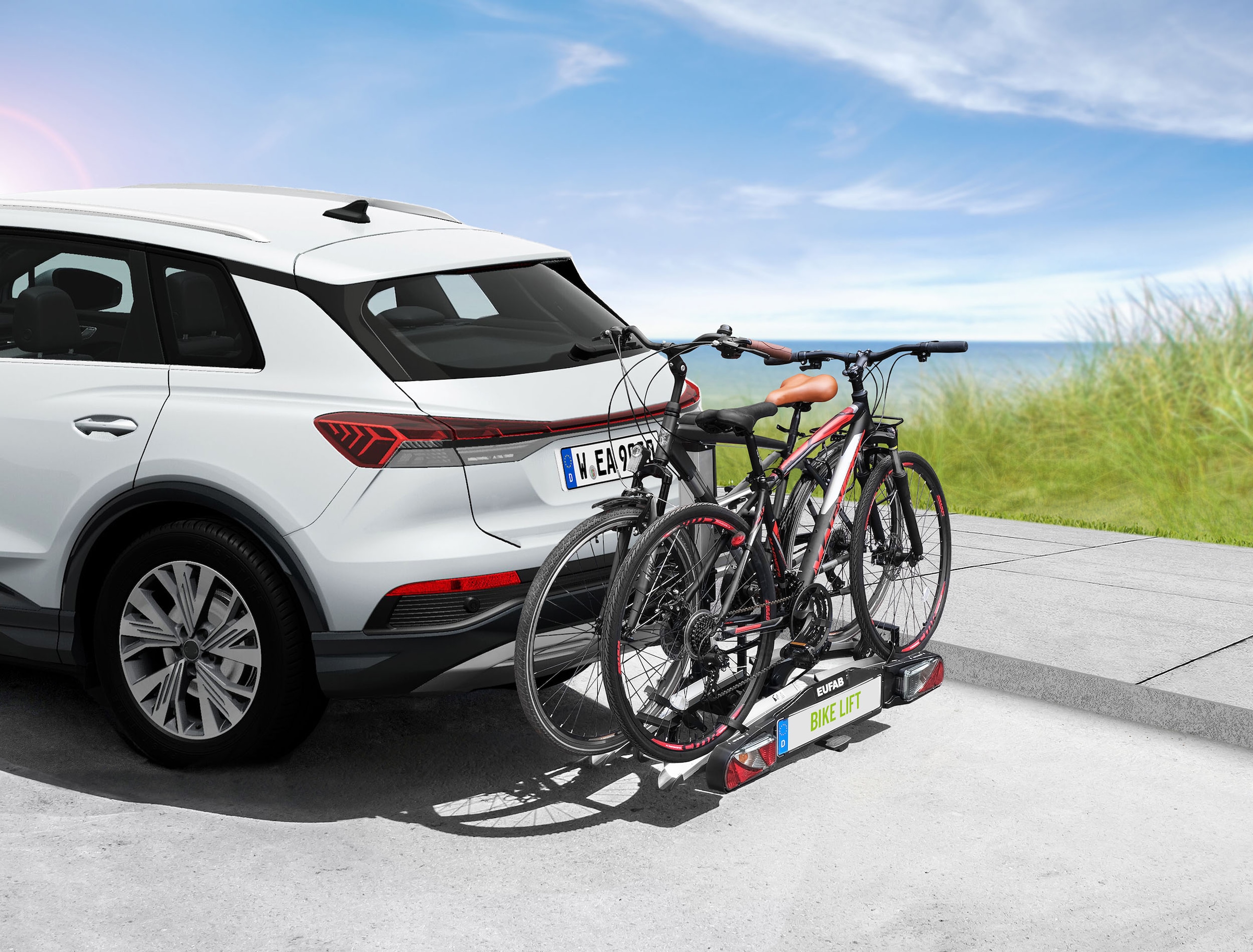 EUFAB Kupplungsfahrradträger »Fahrradträger BIKE LIFT für 2 Fahrräder« benötigt Dauerplus auf Pin 9