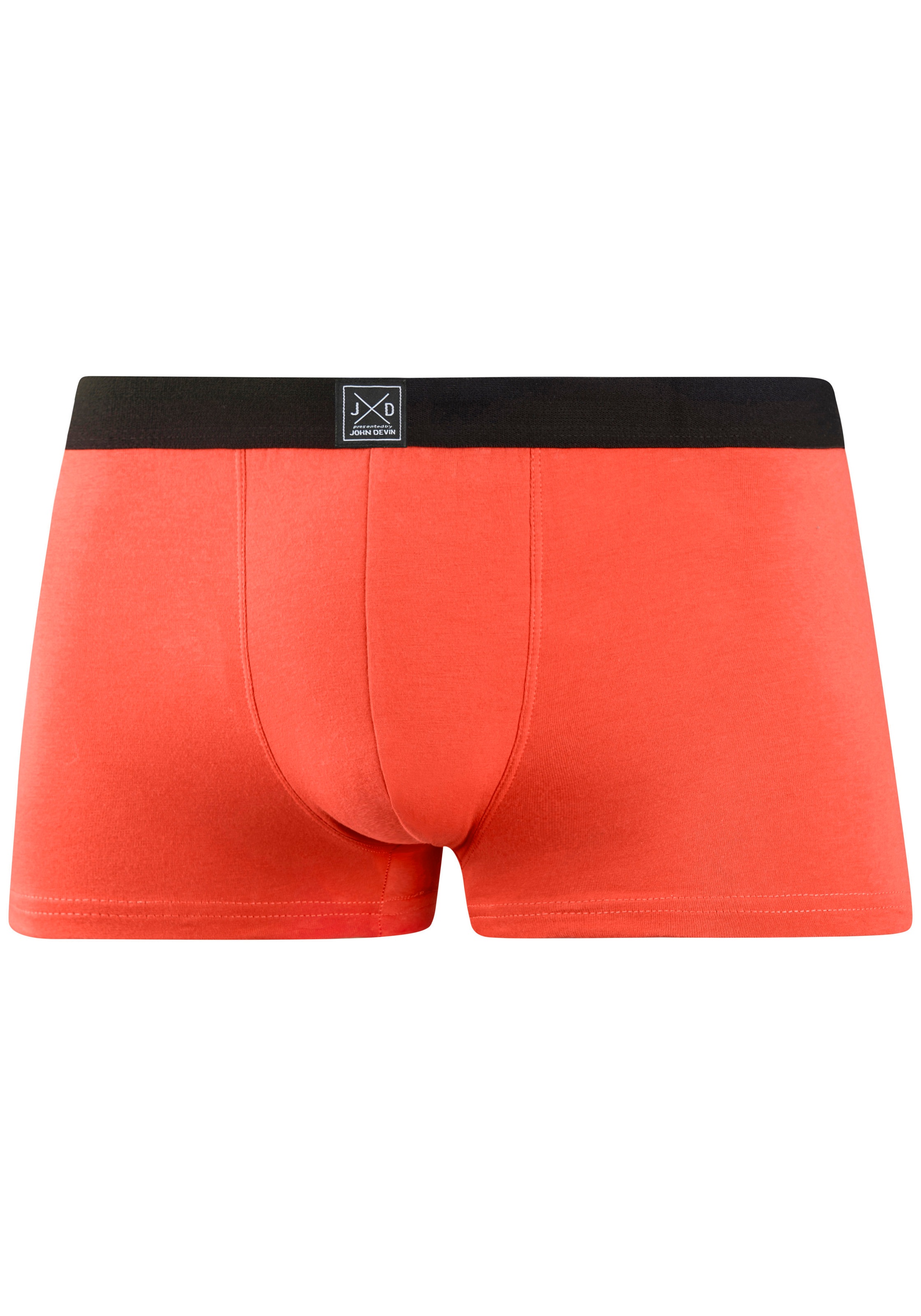 John Devin Boxer »Boxershorts für Herren« Packung, 3 Stk. aus weichem Jersey-Material, 3er-Pack, teils lustig bedruckt