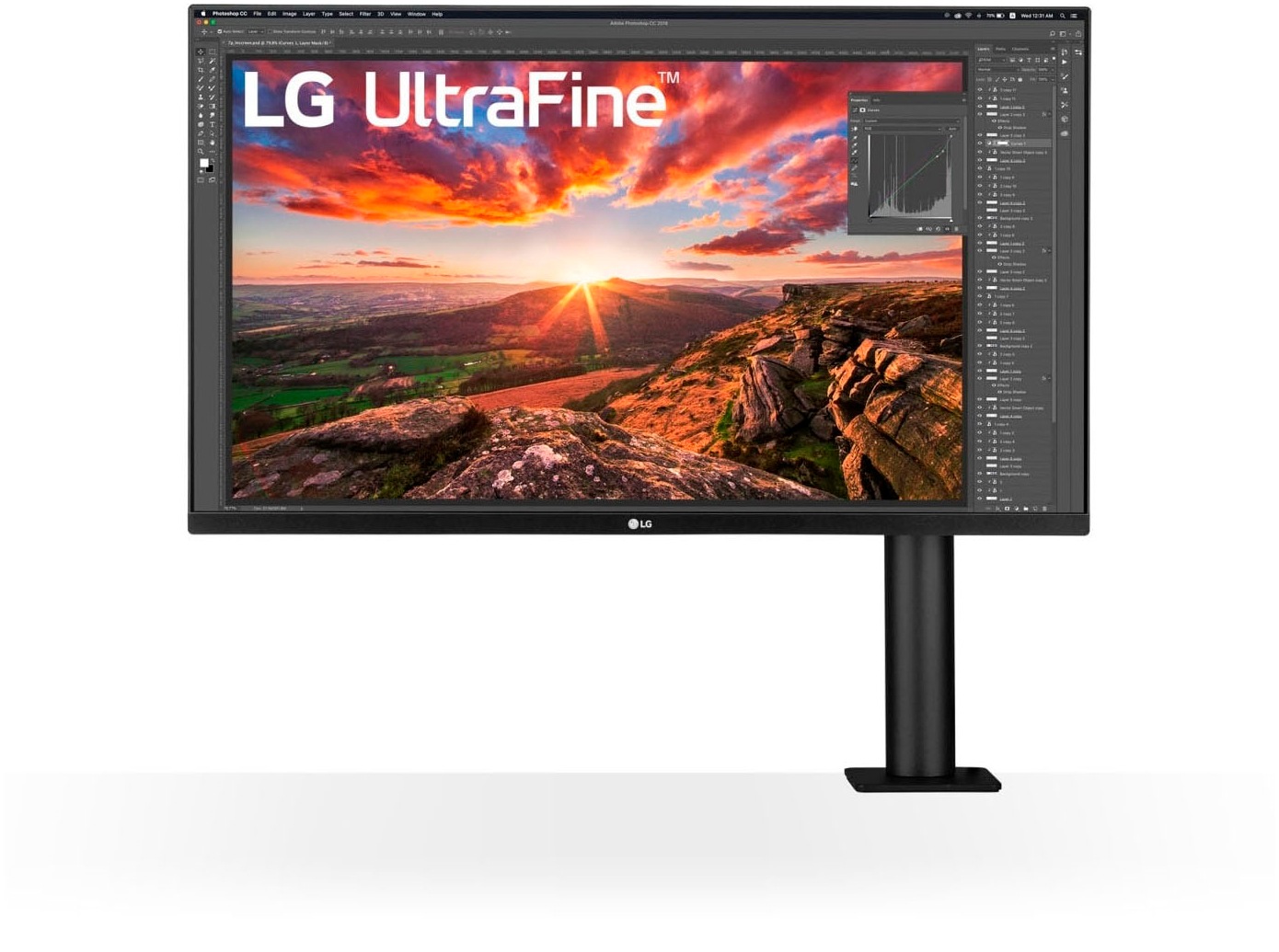 LG LED-Monitor »32UN880K-B« 80 cm/32 ″  3840 x 2160 px 5 Reaktionszeit 60 Hz