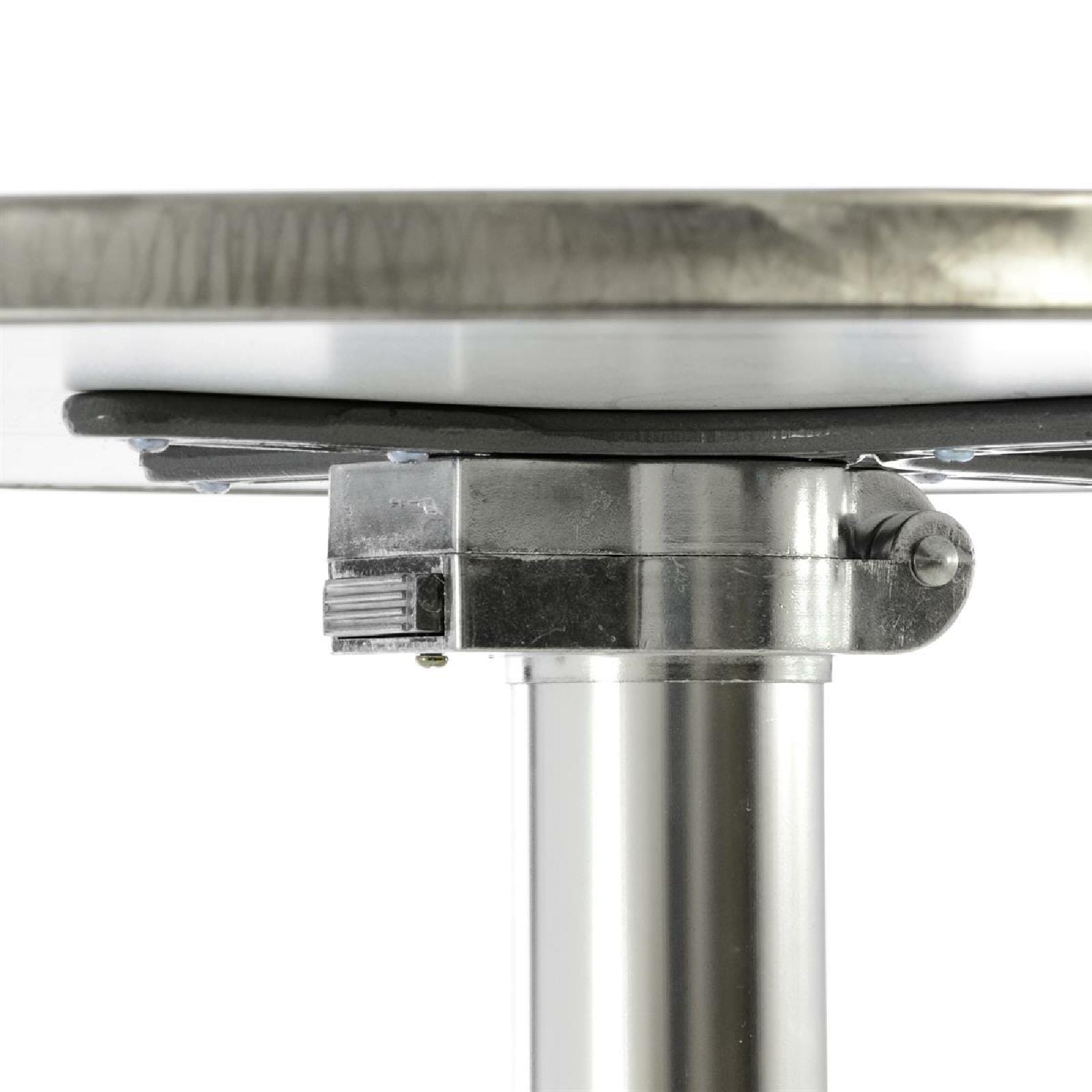 VCM Gartentisch »Stehtisch Bistrotisch klappbar Edelstahl Aluminium«