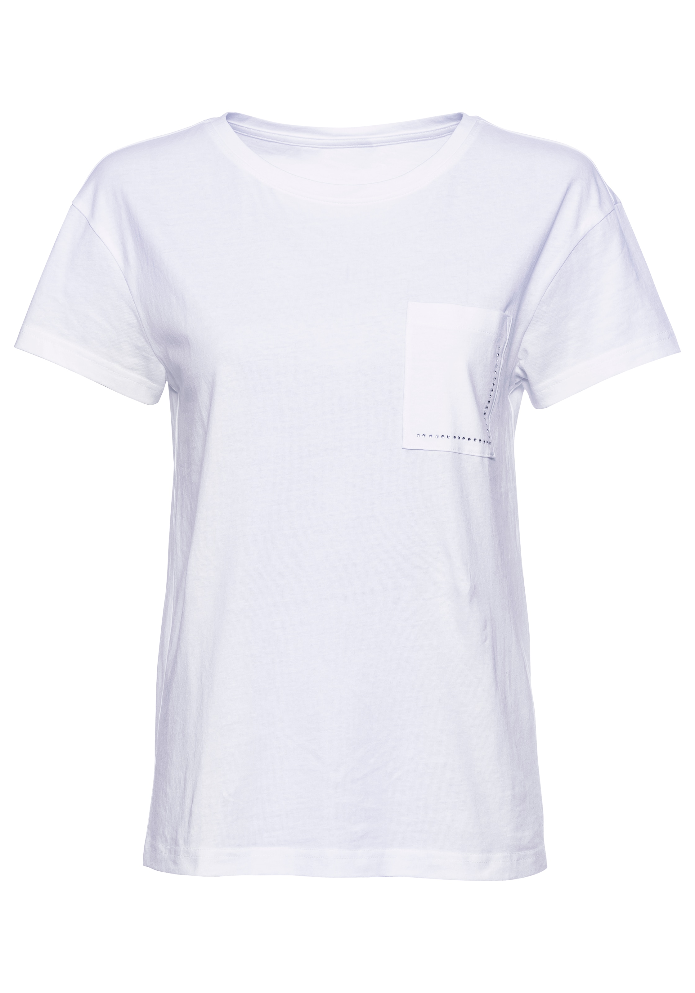 Laura Scott T-Shirt, Kurzarm, figurumspielender Schnitt, aus elastischem Single Jersey