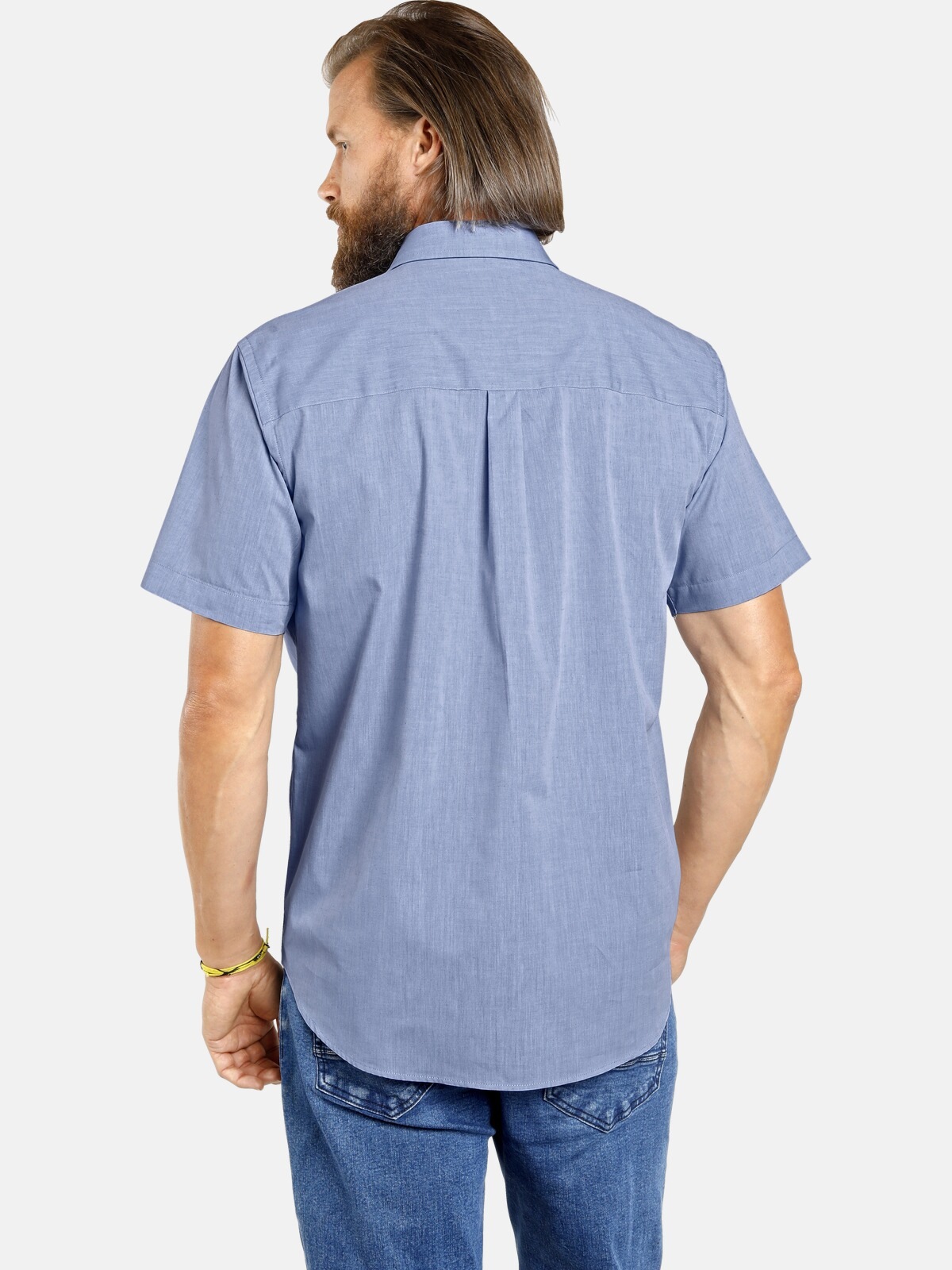 Jan Vanderstorm Kurzarmhemd »Doppelpack Hemd EVIN«