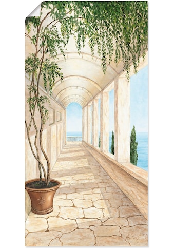 Artland Wandbild »Capri«, Gebäude, (1 St.), in vielen Größen & Produktarten - Alubild... kaufen