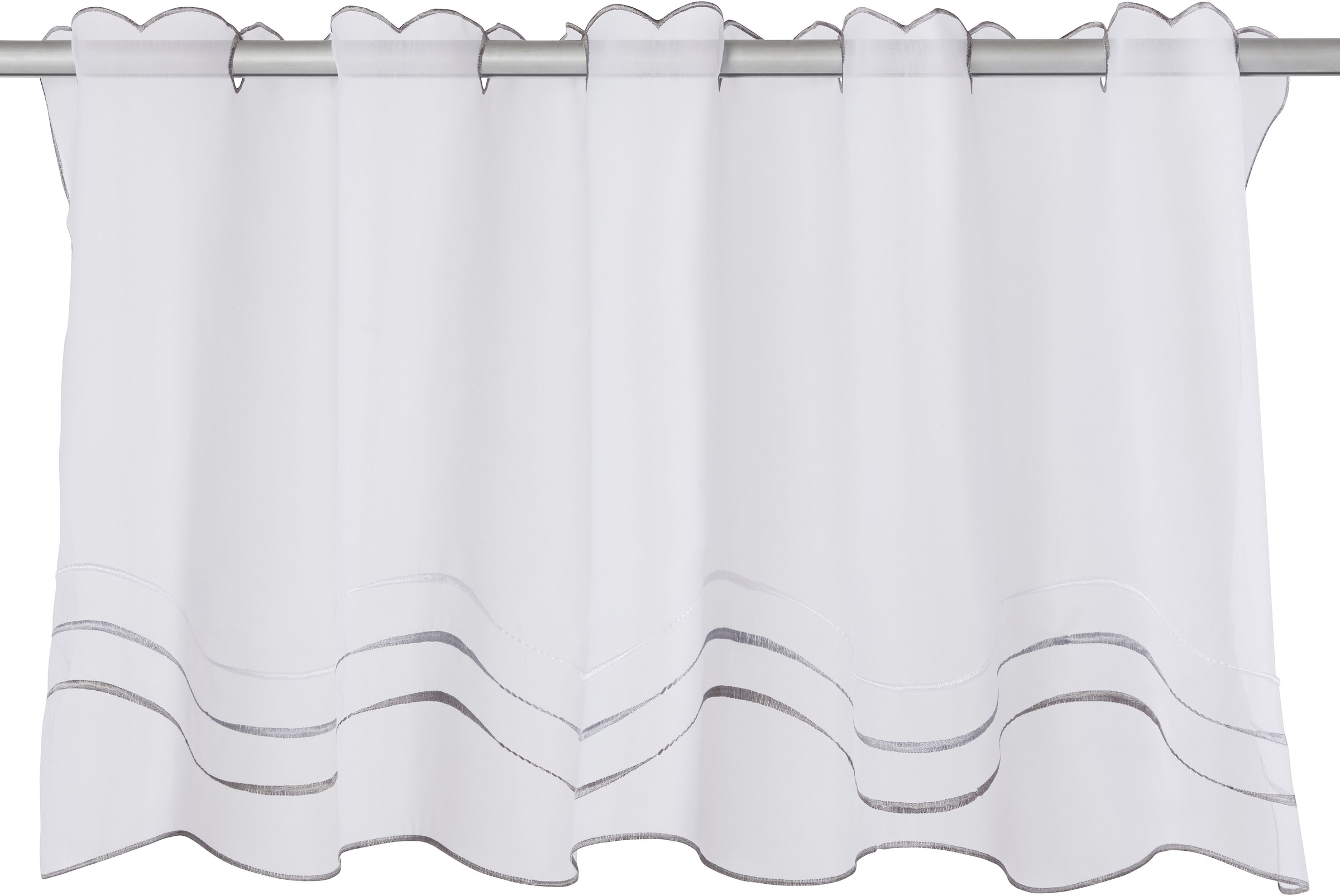 home my St.), Scheibengardine (1 »Betty«, Polyester Transparent,