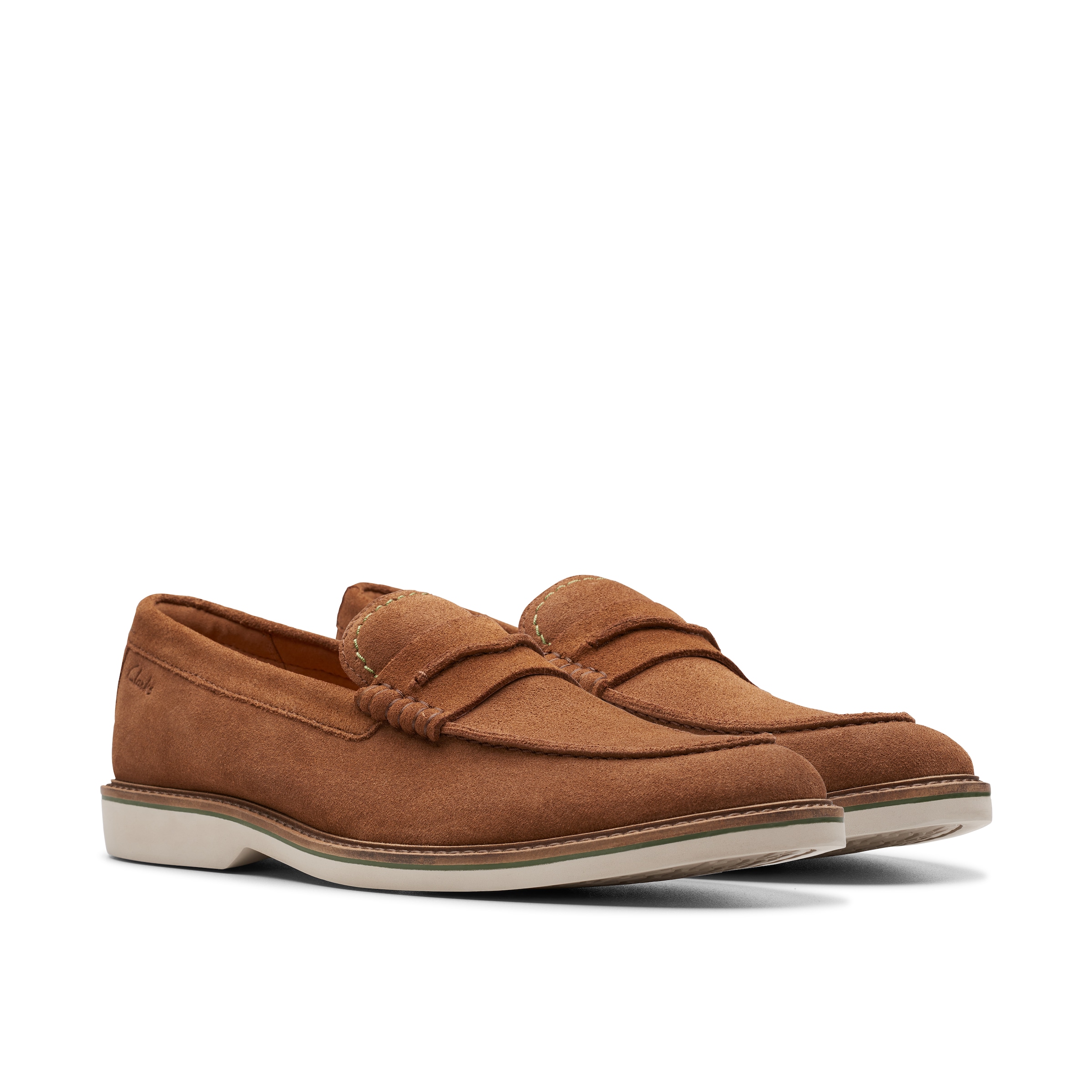 Clarks Loafer »Atticus LTSlip«, Slipper, Pennyloafer, Slip-On Sneaker zum Schlupfen