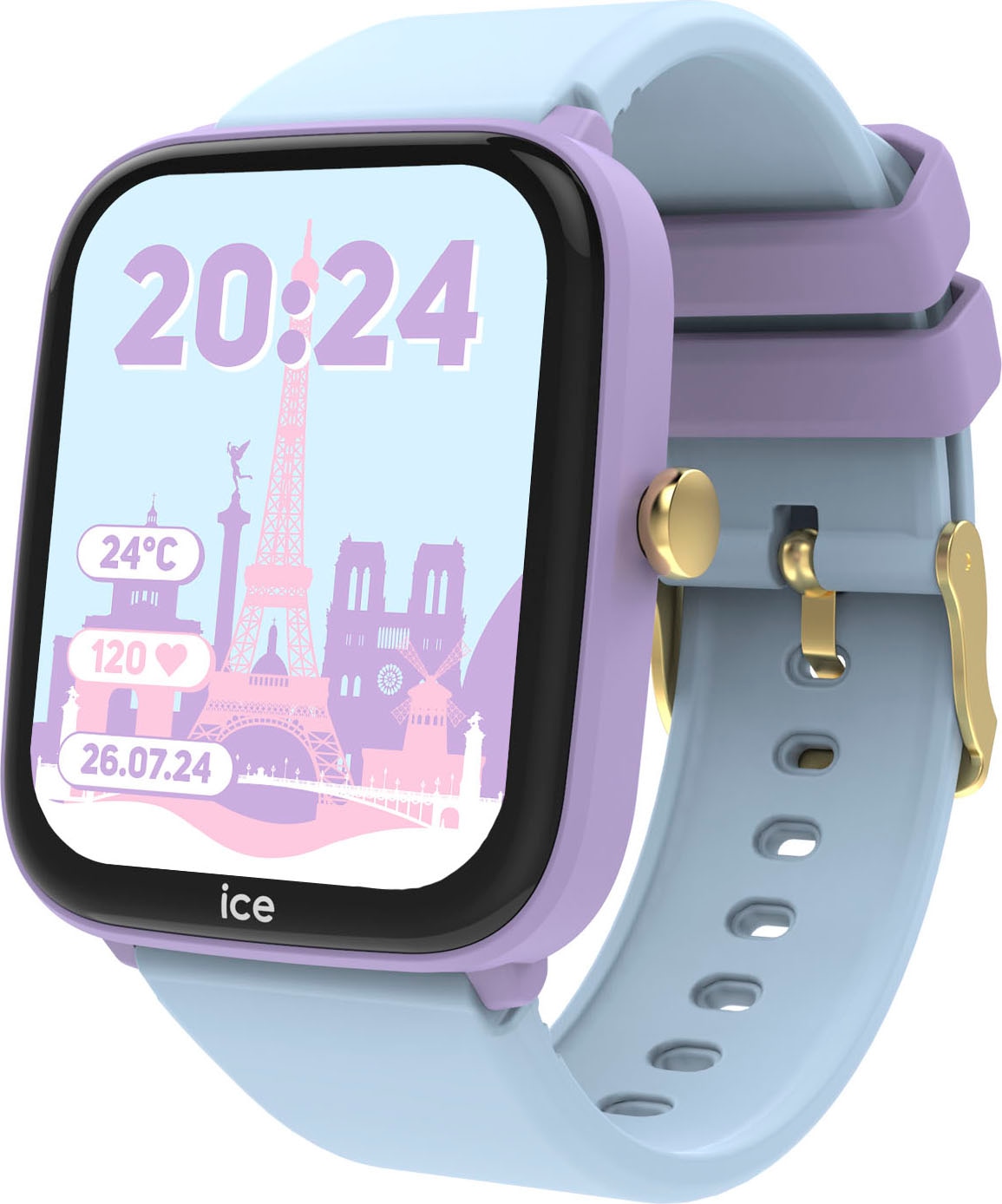 ice-watch Smartwatch »ICE smart junior 2.0«, Armbanduhr, Mädchenuhr, Kinderuhr, Silikonarmband, Spiele, Sportprofil