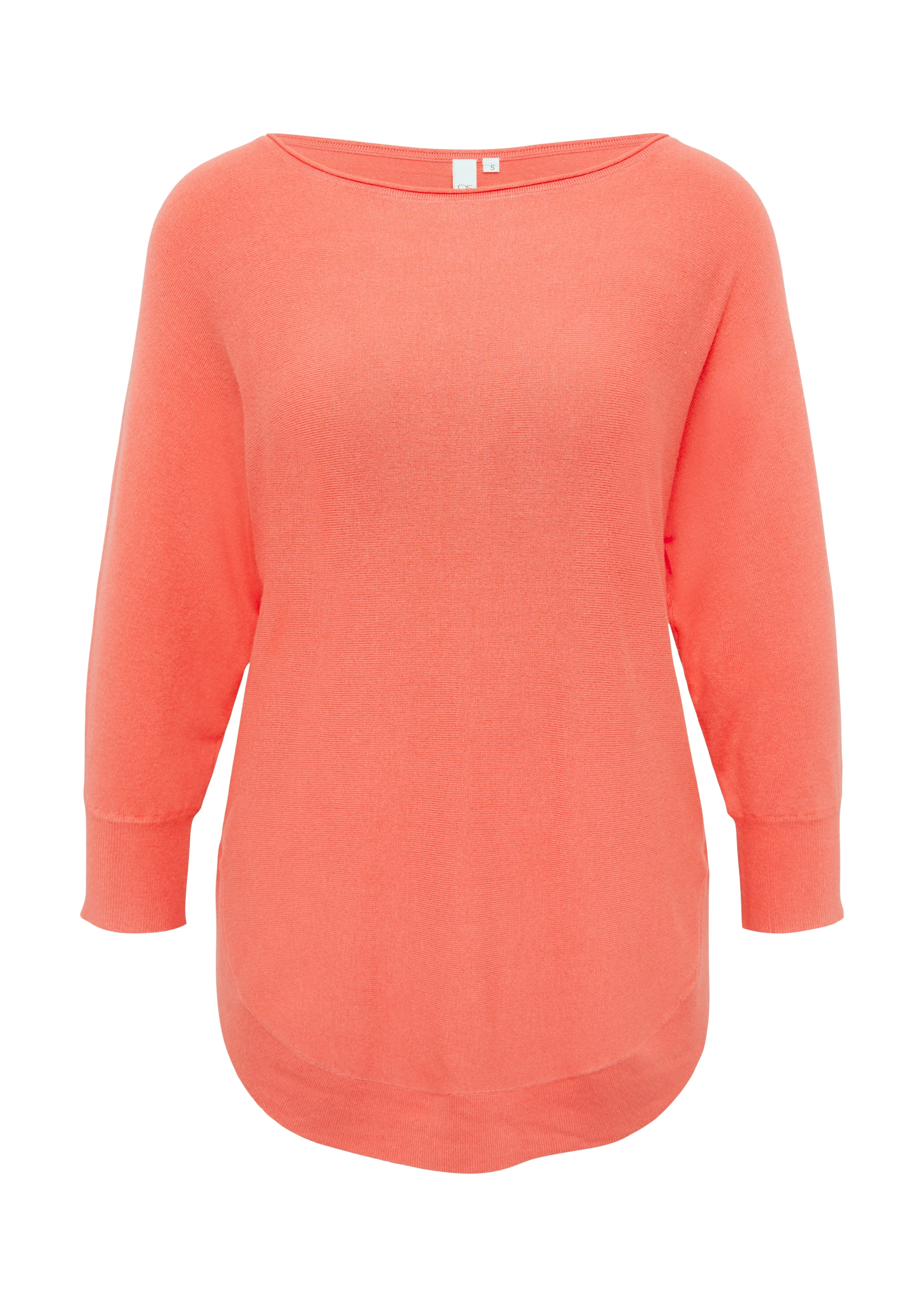 QS Strickpullover, mit Rippbündchen