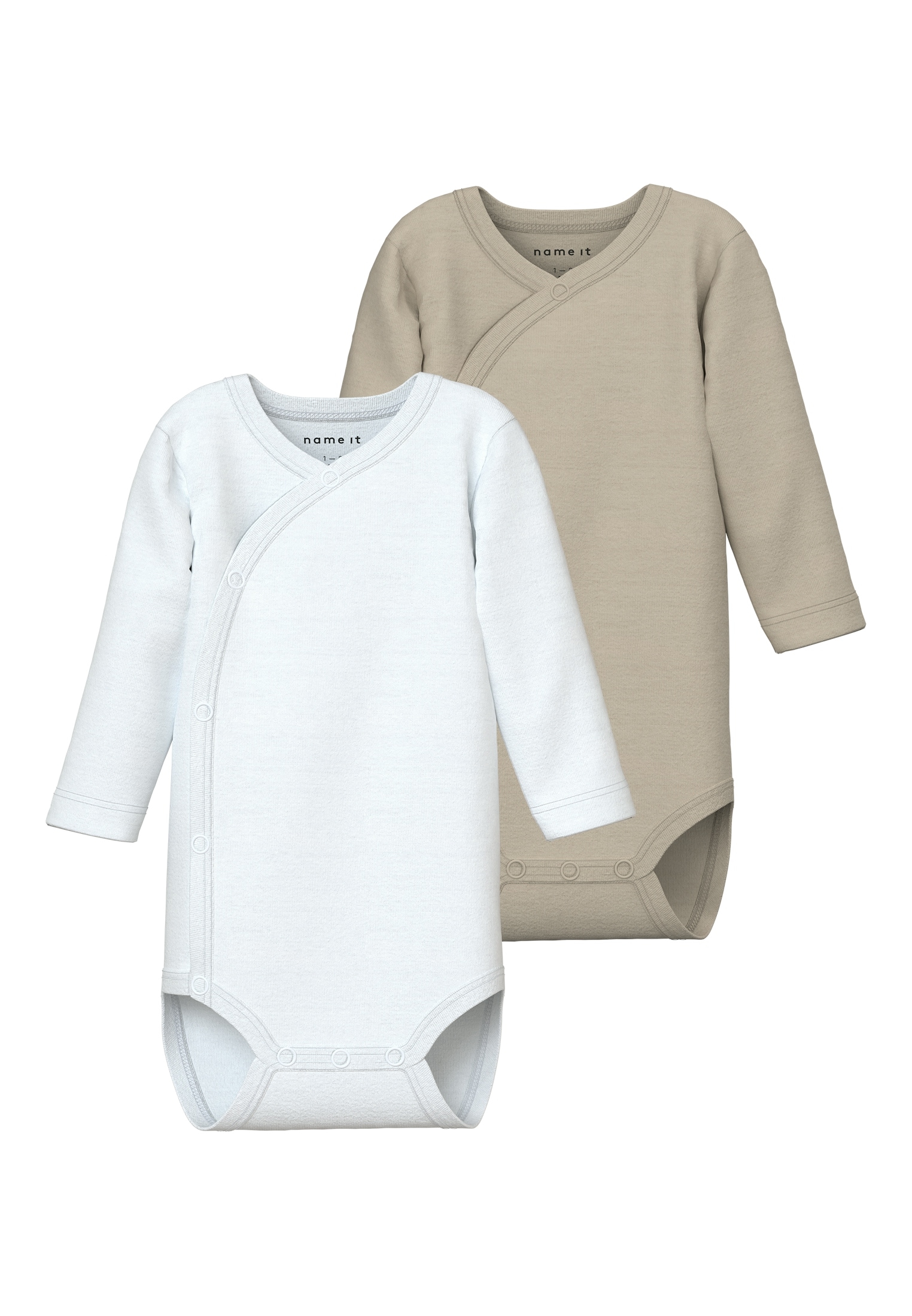 Name It Body »NBNBODY 2P LS WRAP SOLID NOOS«
