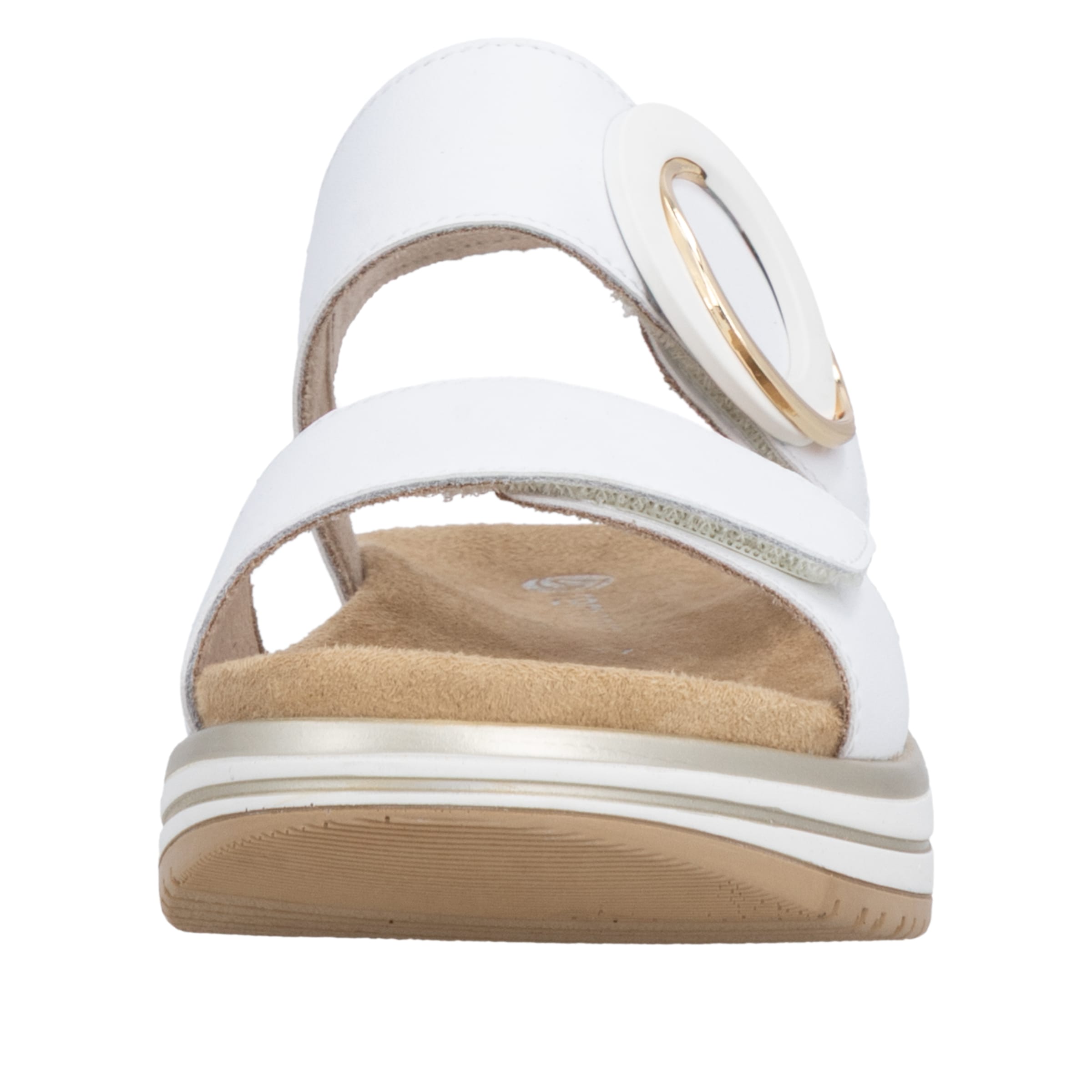 Remonte Plateausandale  Sommerschuh, Sandalette mit Softfußbett und zwei Klettverschlüssen