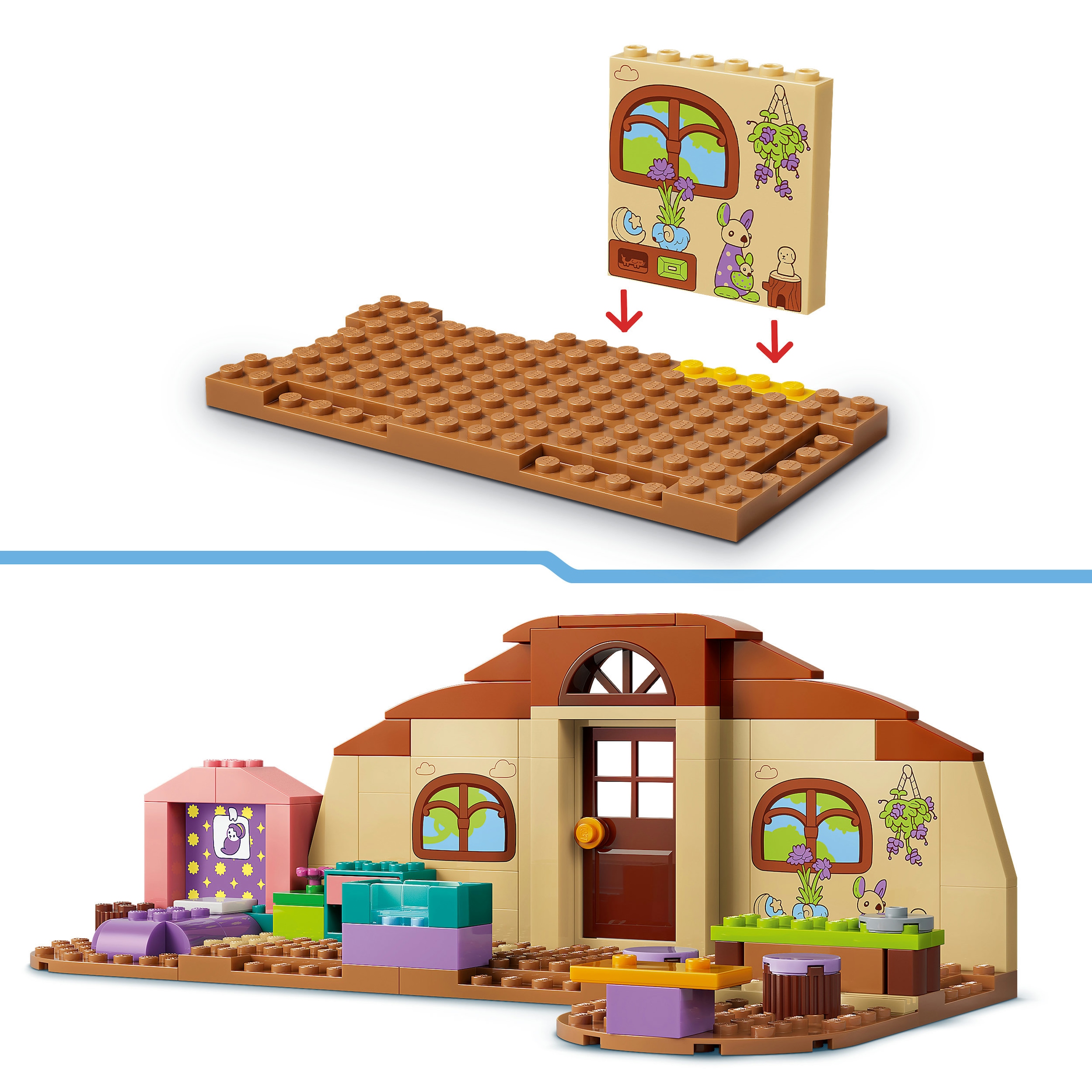 LEGO® Konstruktionsspielsteine »Schule mit Rusty und Bluey (11221), LEGO Bluey« Made in Europe