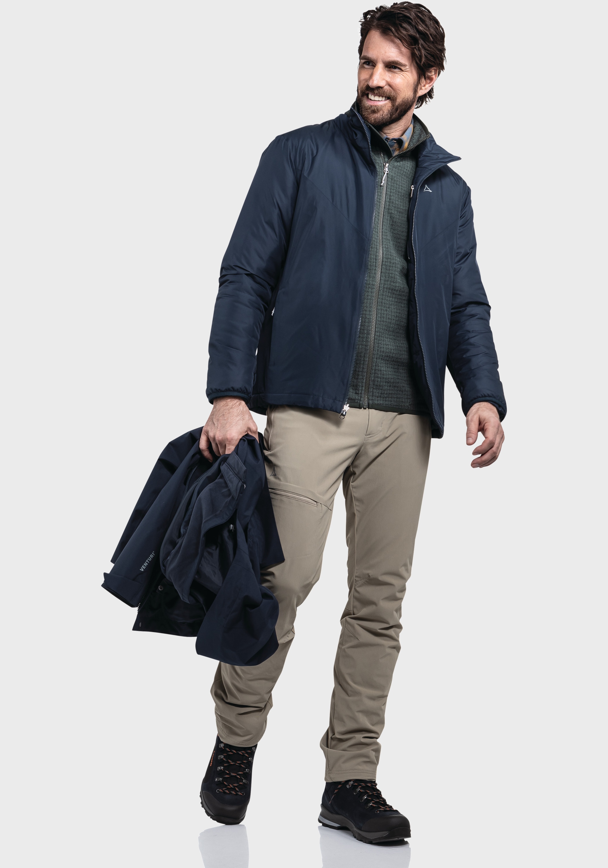 Schöffel Doppeljacke »Hiking 3in1 Jacket Style Tamina MNS«, ohne Kapuze