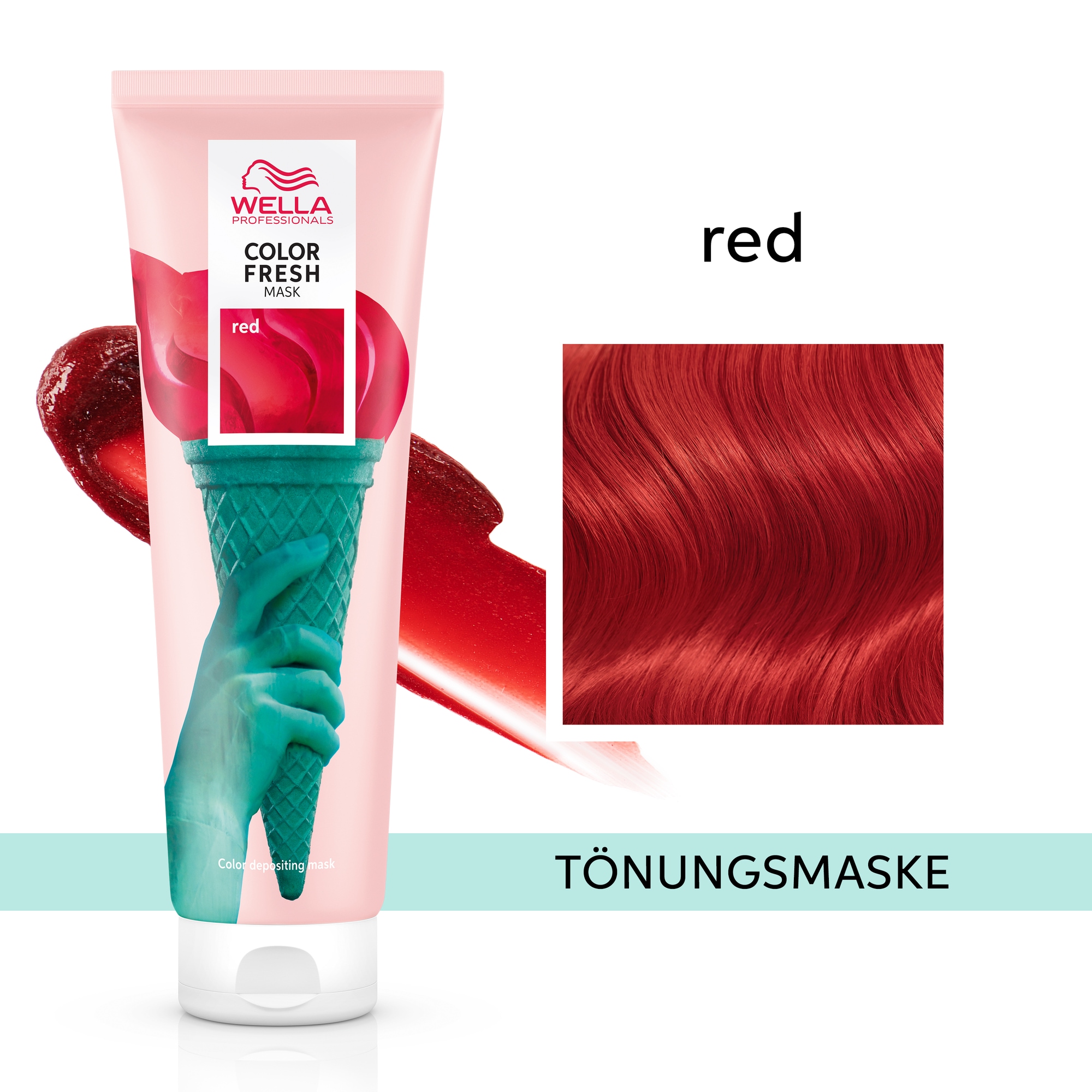 Wella Professionals Haarmaske »Color Fresh Mask Red« frei von Silikonen, auswaschbar, wöchentliche Anwendung