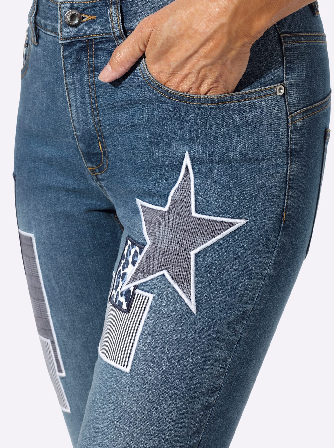 Inspirationen 5-Pocket-Jeans 1 tlg.