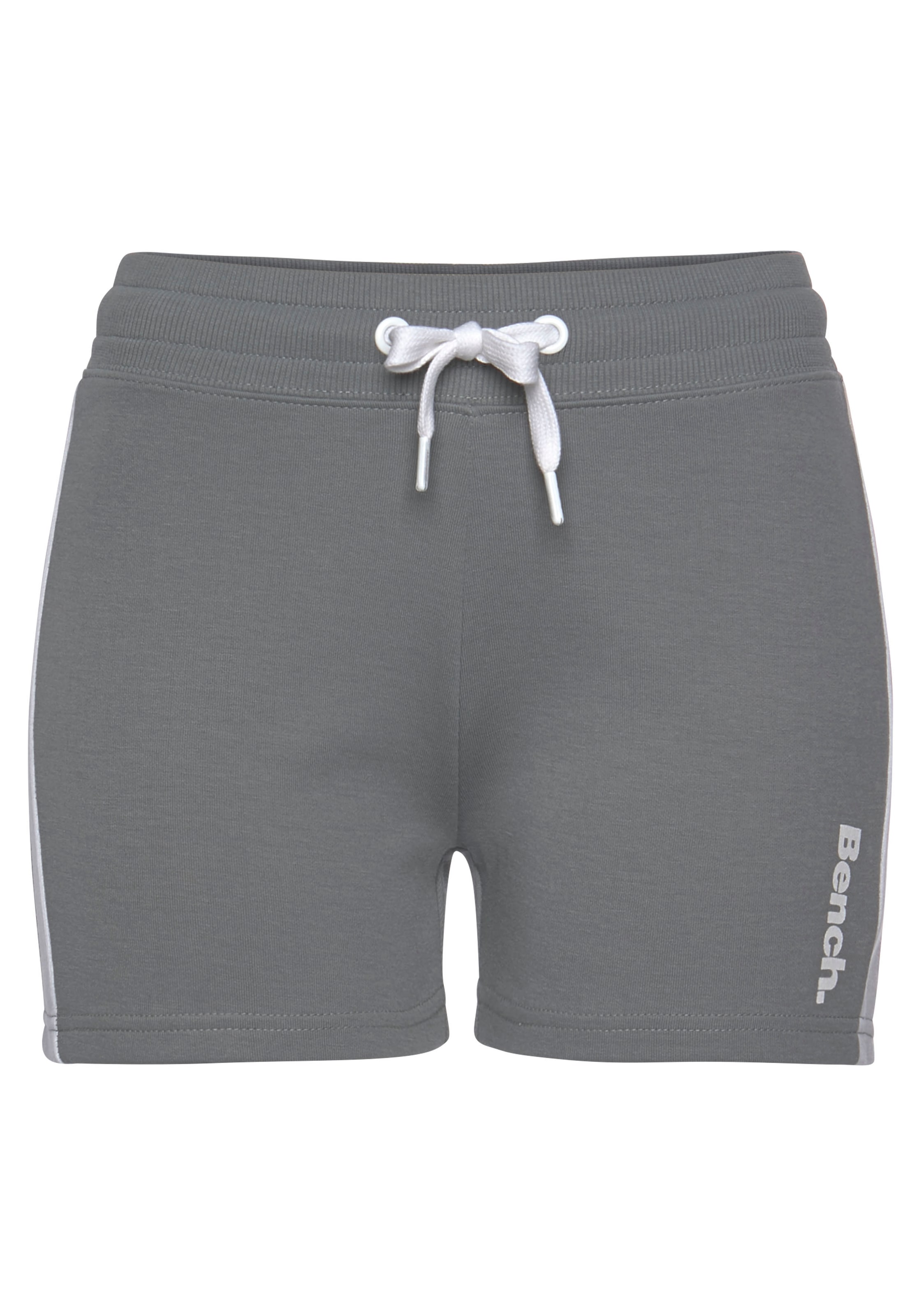 Bench. Loungewear Relaxshorts, Kurze Hose mit Seitenstreifen, Loungewear