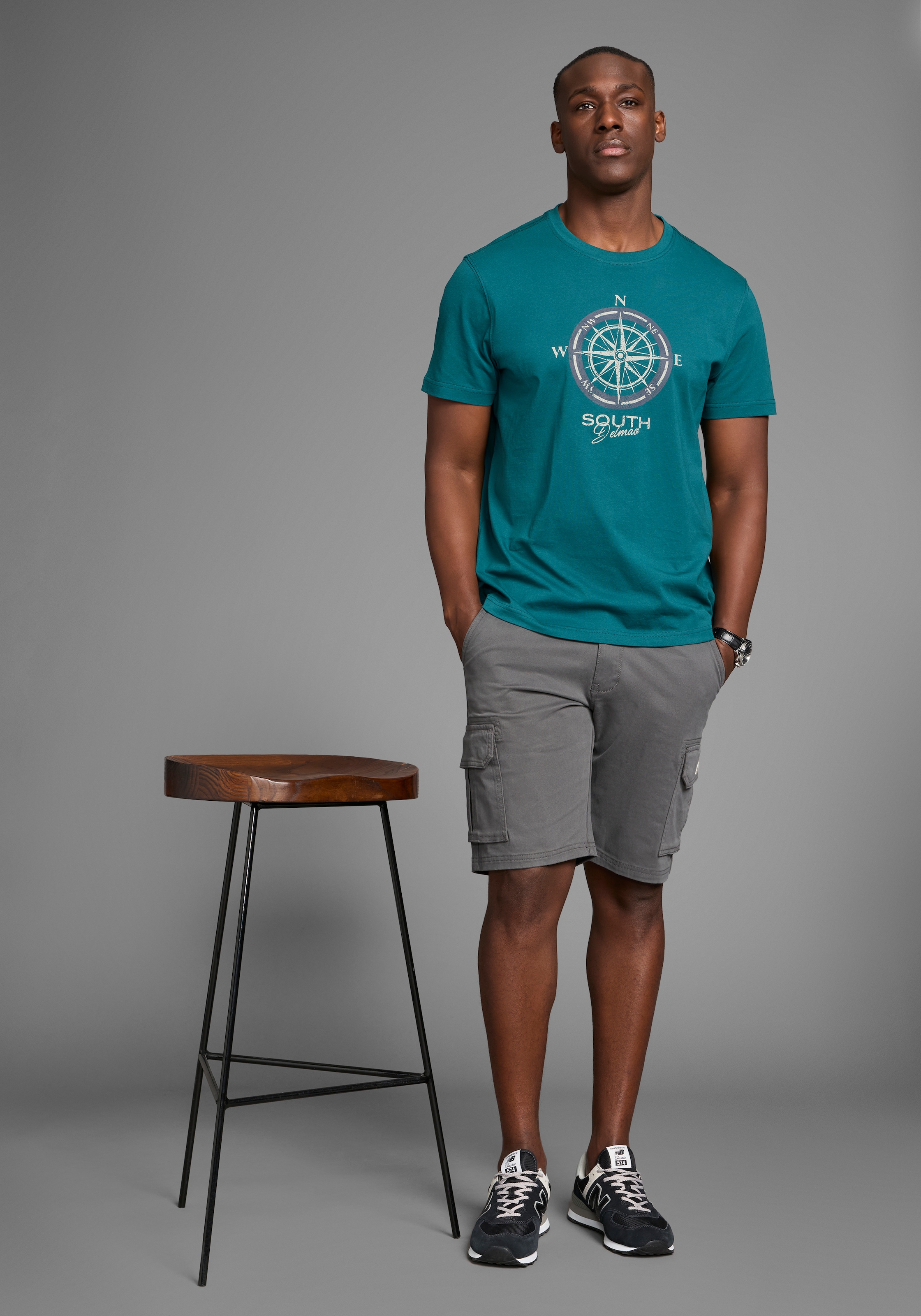 DELMAO Cargoshorts, mit Details