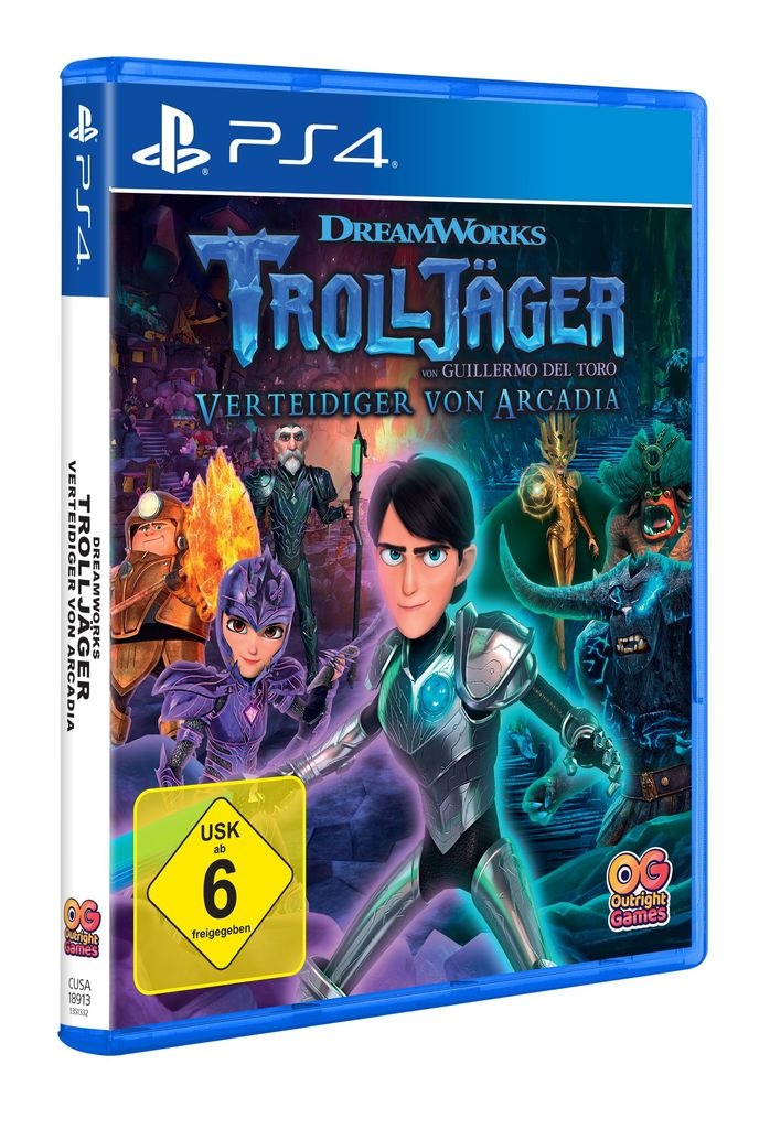 Outright Games Spielesoftware »Trolljäger - Verteidiger von Arcadia«, PlayStation 4