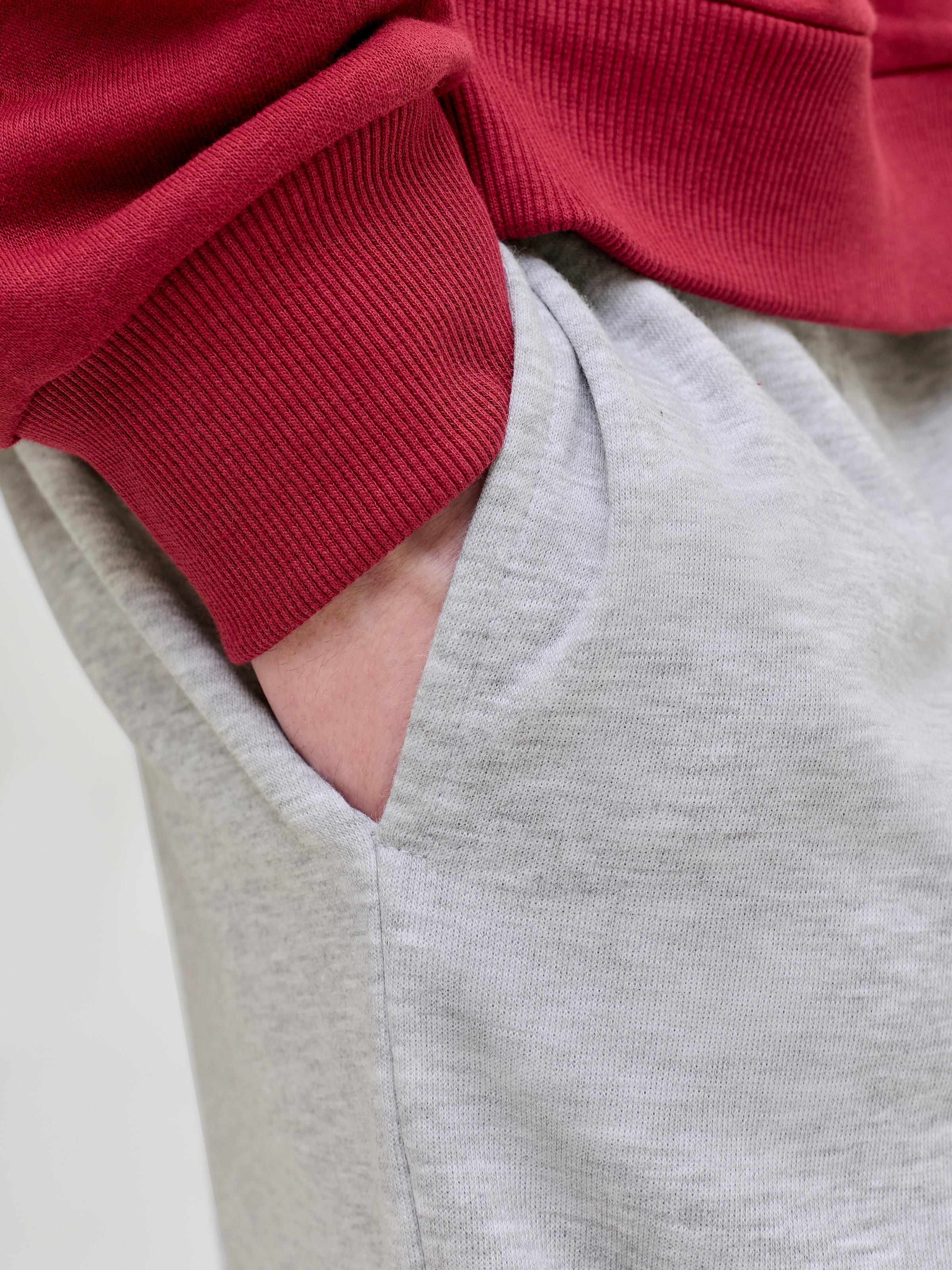Jack & Jones Sweatshorts »JPSTKARL BRADLEY PINTUCK SHORT STYD SS26«  Materialmix, relexed fit