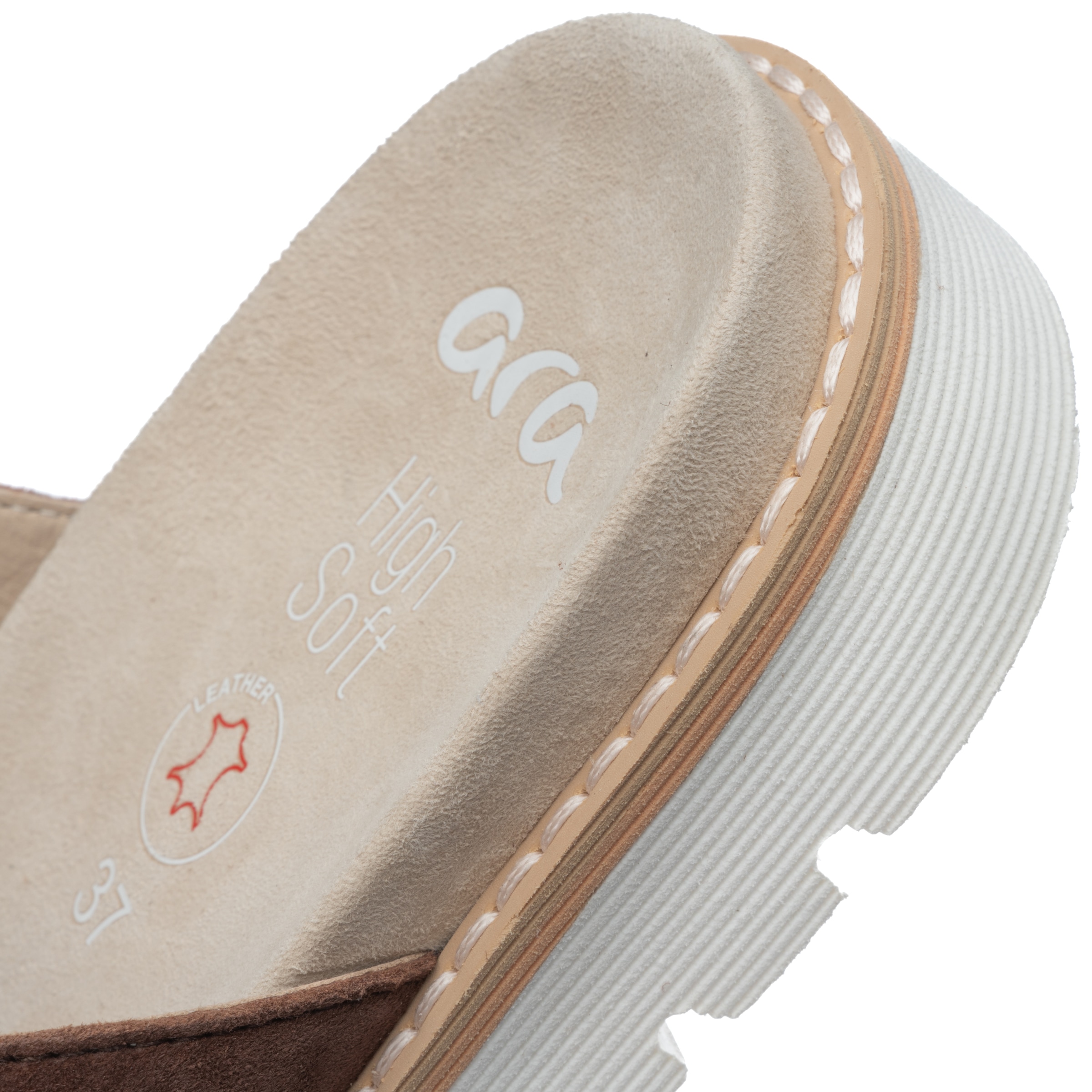 Ara Pantolette »KENT«  Schlupfschuh, Hausschuh, Bequemschuh in Komfortweite G (= weit)