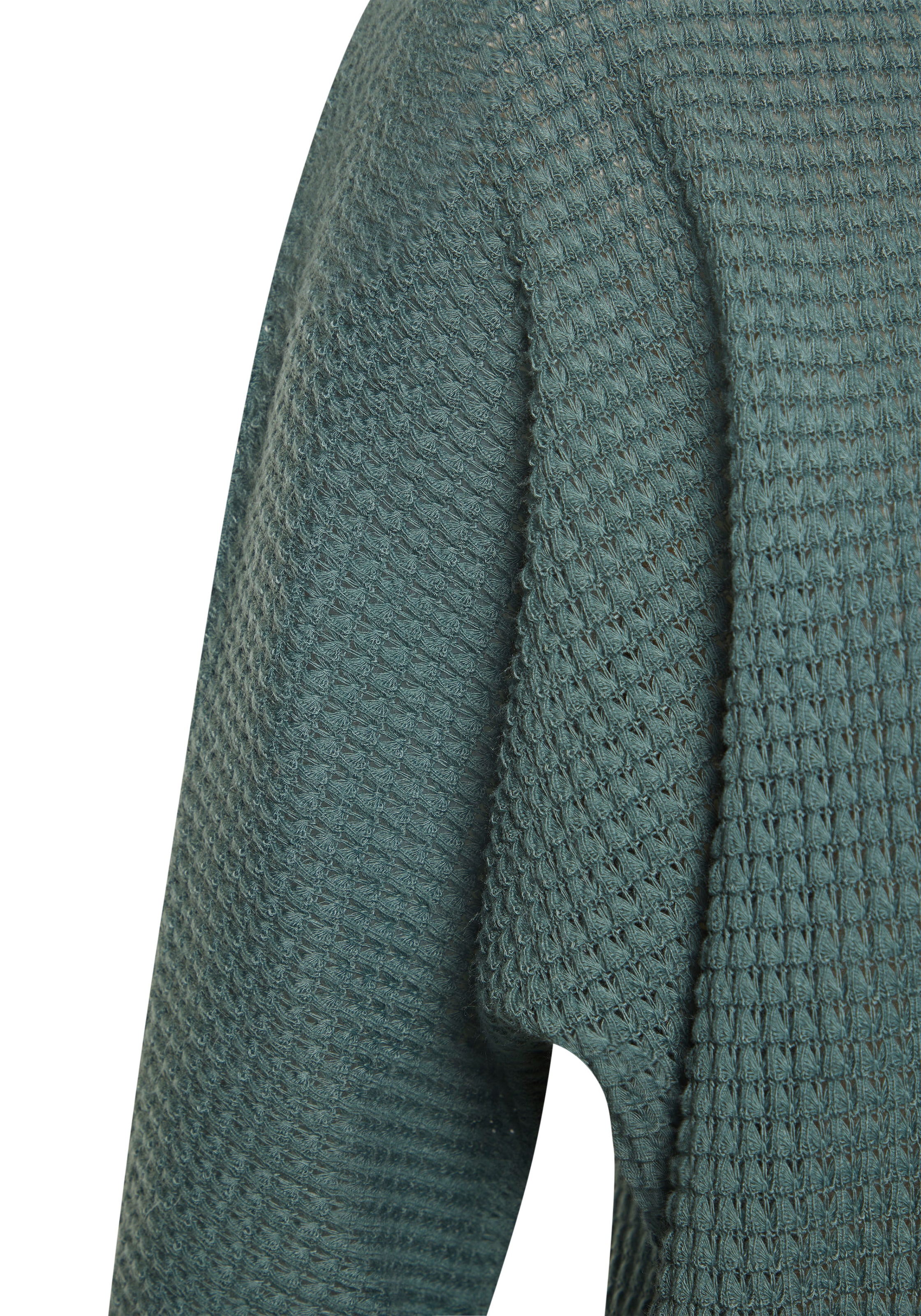Vivance 3/4-Arm-Shirt »mit Waffelstruktur« aus bügelfreier Strickqualität