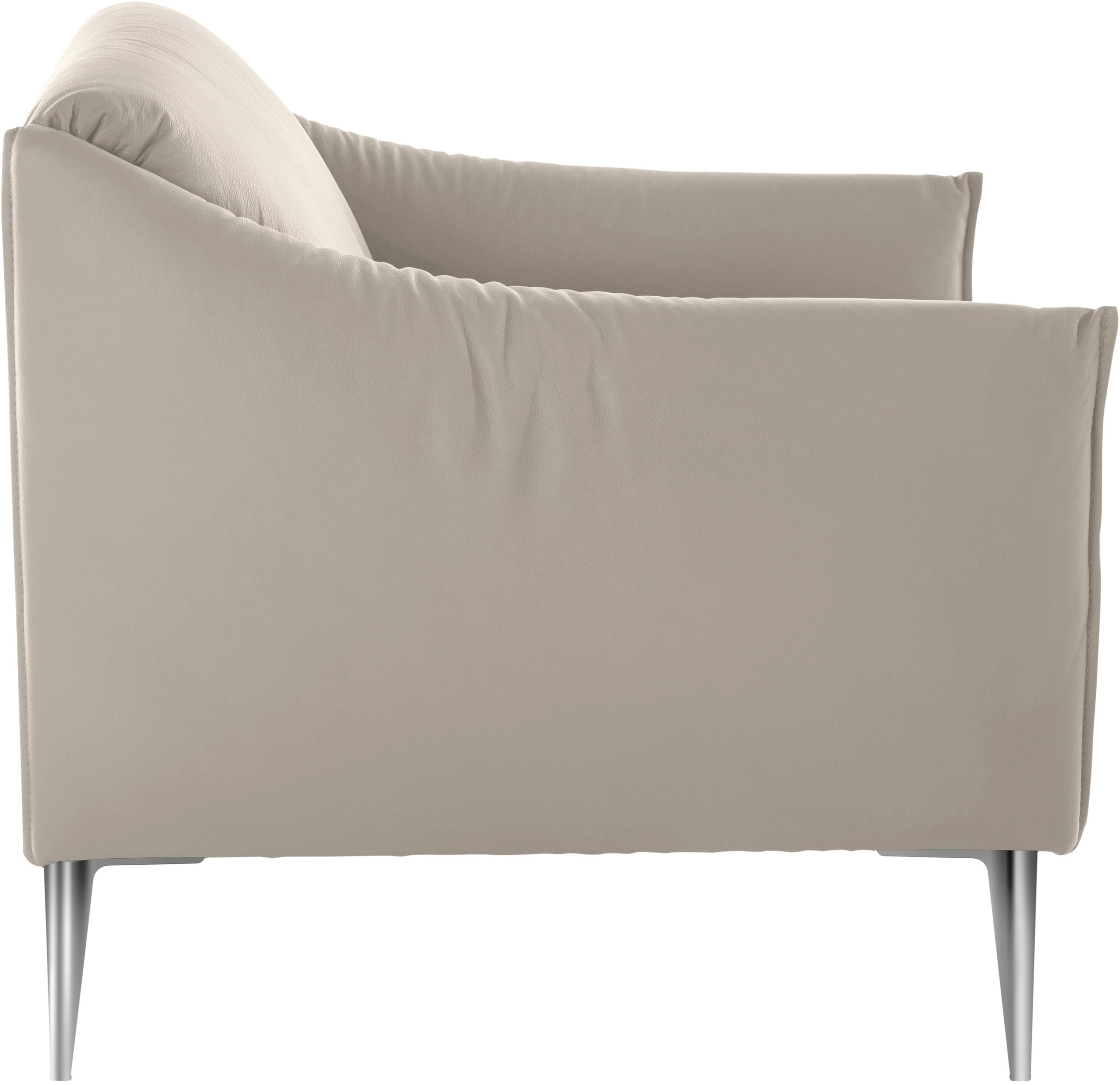 W.SCHILLIG Cocktailsessel »sally«, mit Metallfüßen in Chrom glänzend