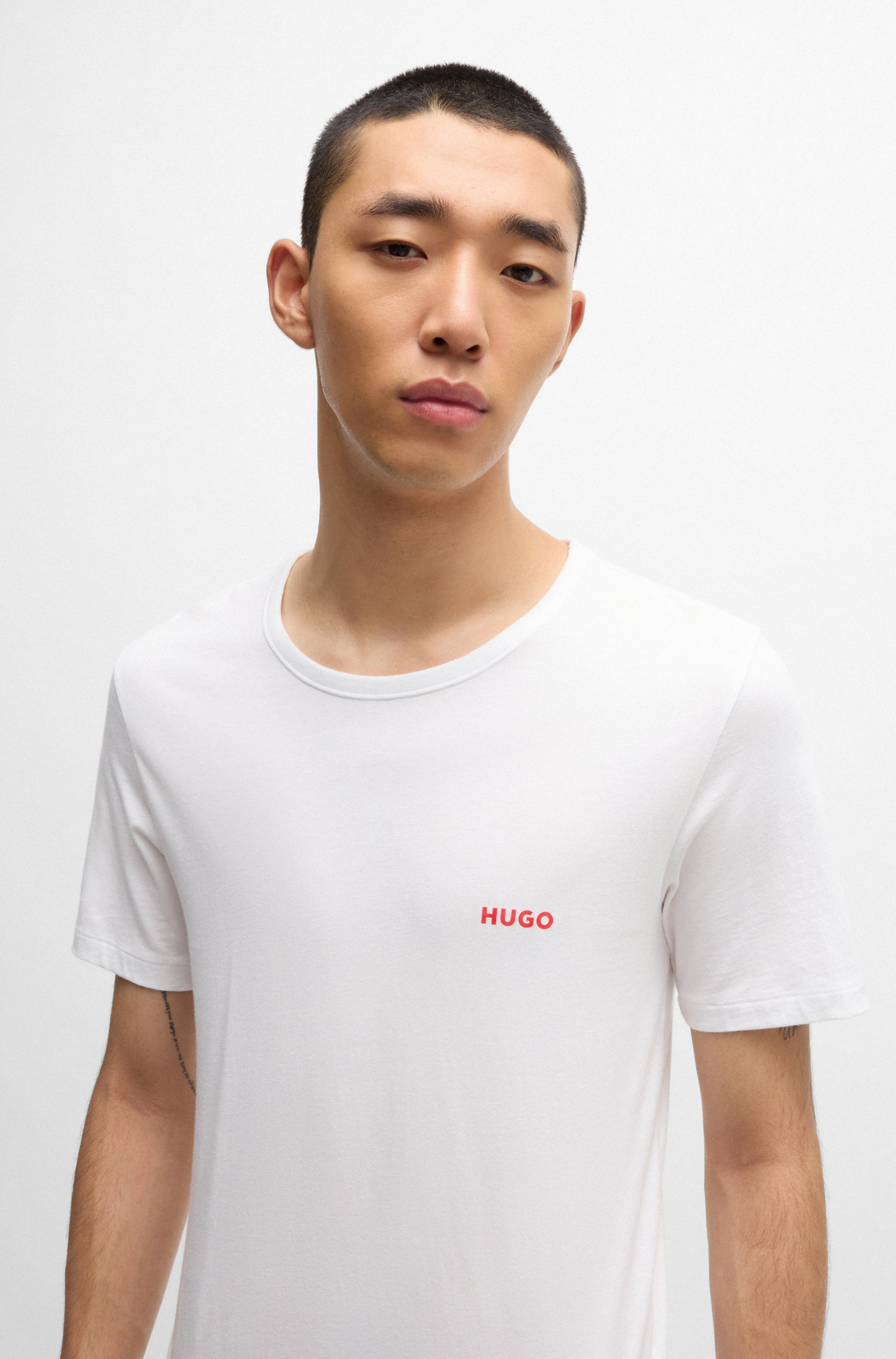 HUGO Underwear T-Shirt »RN TRIPLET P«, (3 tlg.)