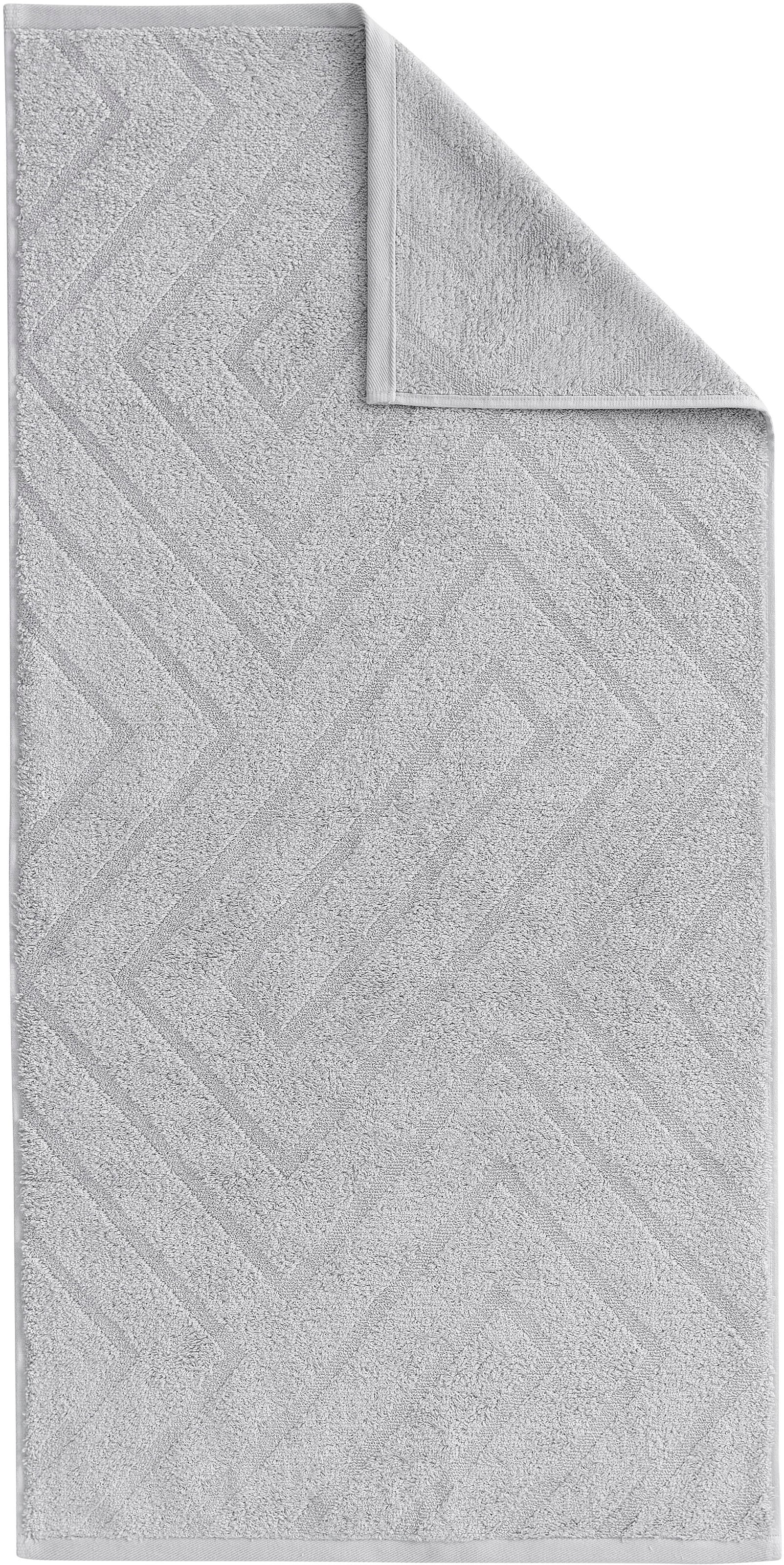 Dyckhoff Handtuch Set »City Lights«, Set, 6 tlg., Walkfrottier, 4 Handtücher (50x100cm), 2 Duschtücher (70x140cm)