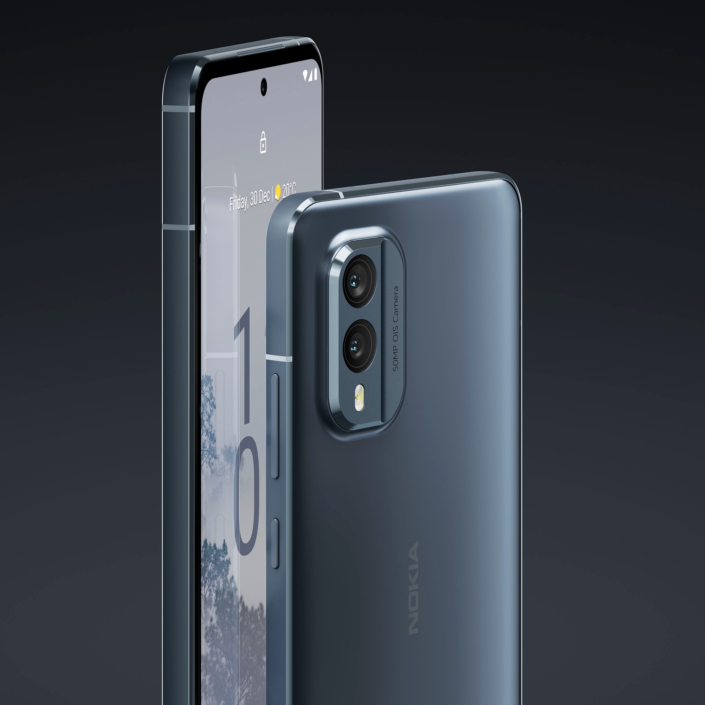 Nokia Smartphone »X30 5G«, Cloudy Blue