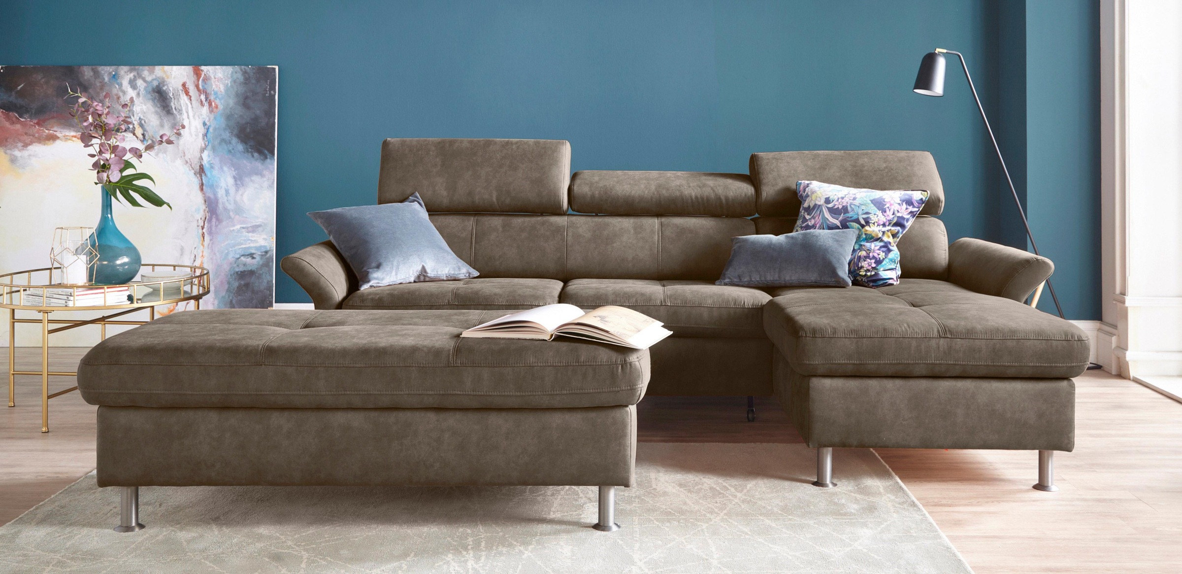 exxpo - sofa fashion Hocker »Maretto Bankhocker mit tollem Sitzkomfort«, praktisches Staufach unter der Sitzfläche