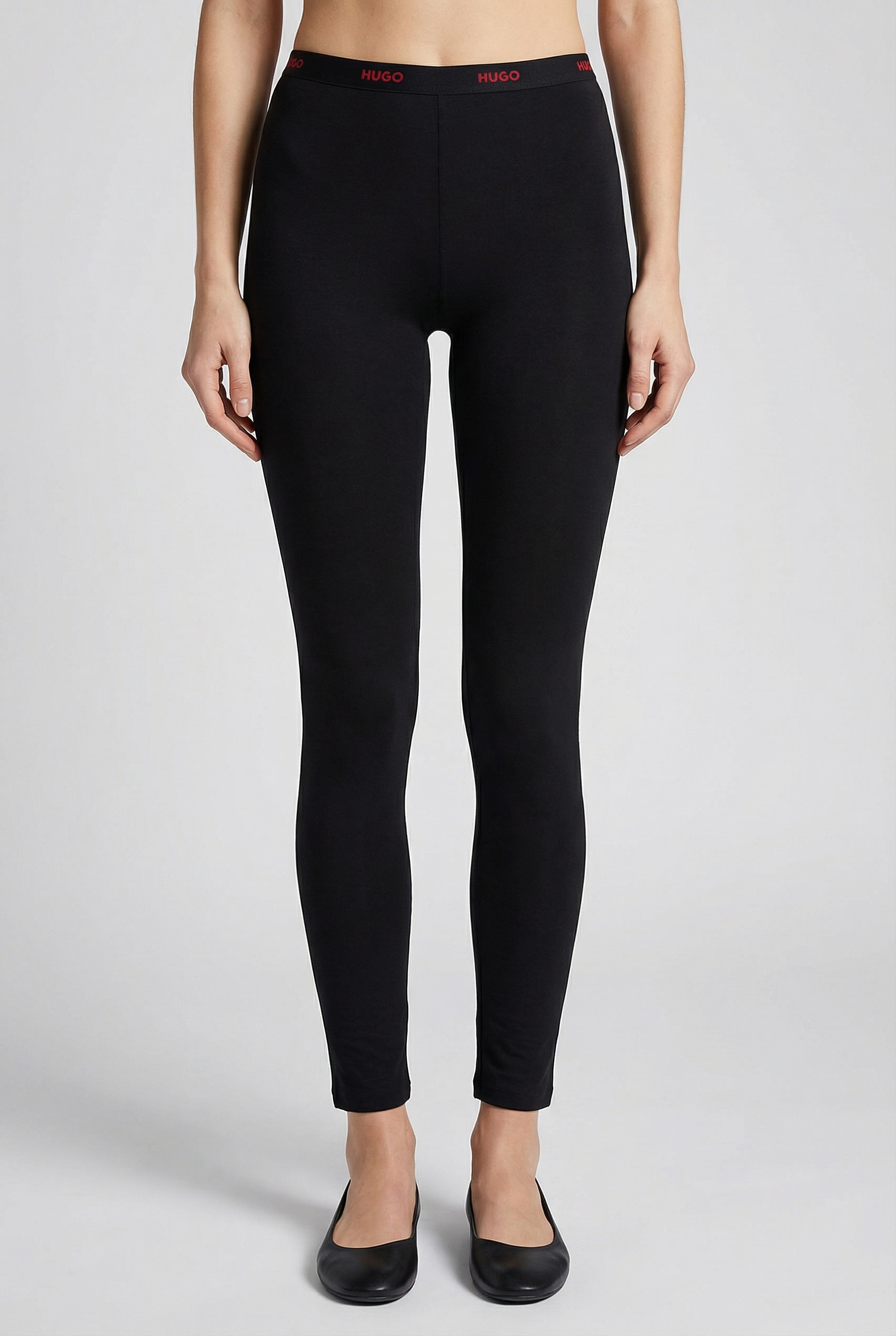 HUGO Underwear Leggings  elastischer Bund mit Logos, körpernahe Form