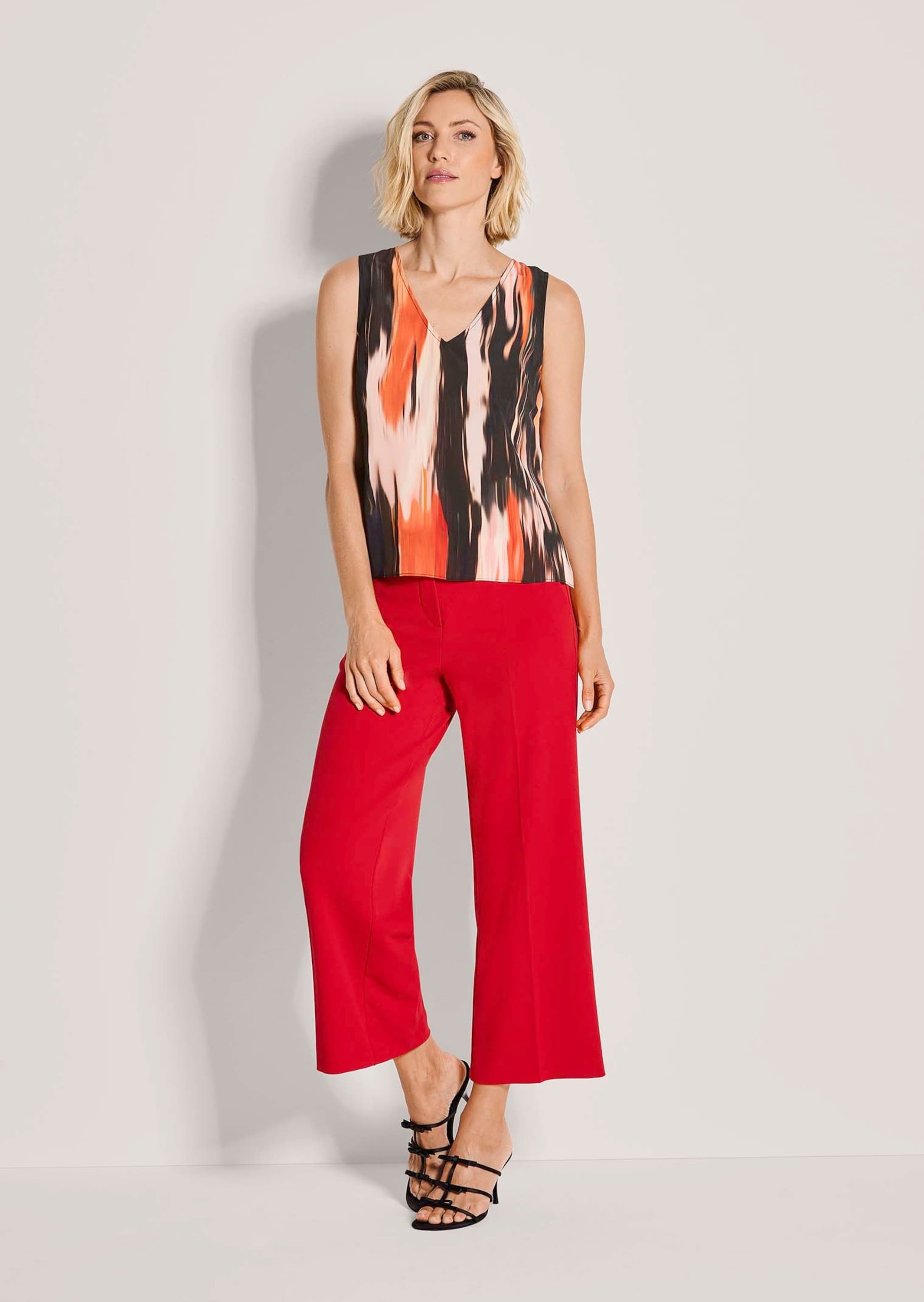 MADELEINE Blusentop »Blusentop Viskosebluse in Streifenoptik«